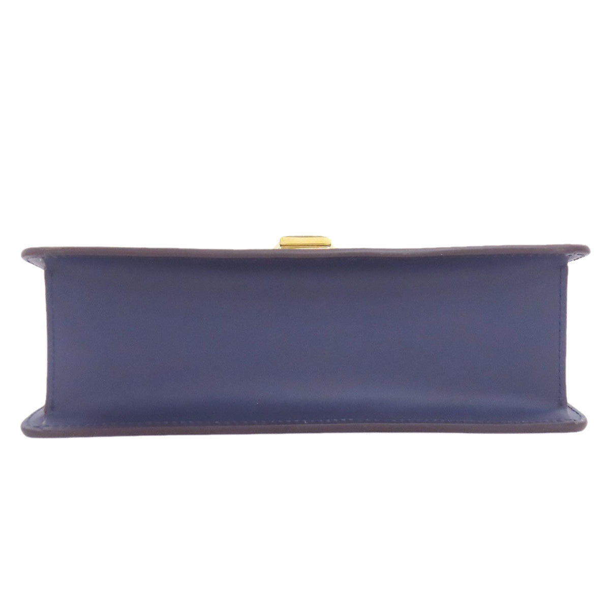 Gucci Navy Leather Shoulder Bag (Pre-Owned)