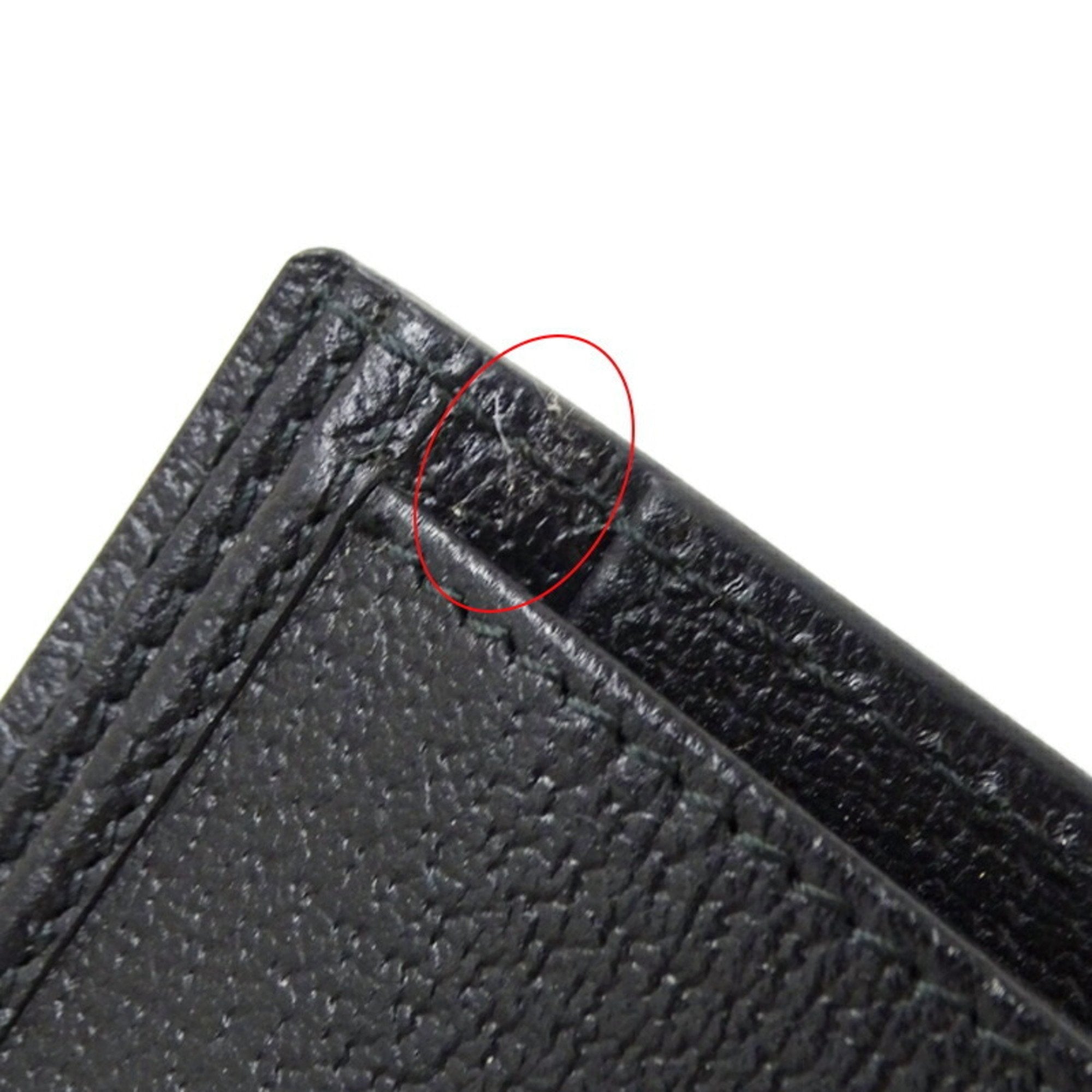 Gucci Black Leather Wallet (Bi-Fold) (Pre-Owned)