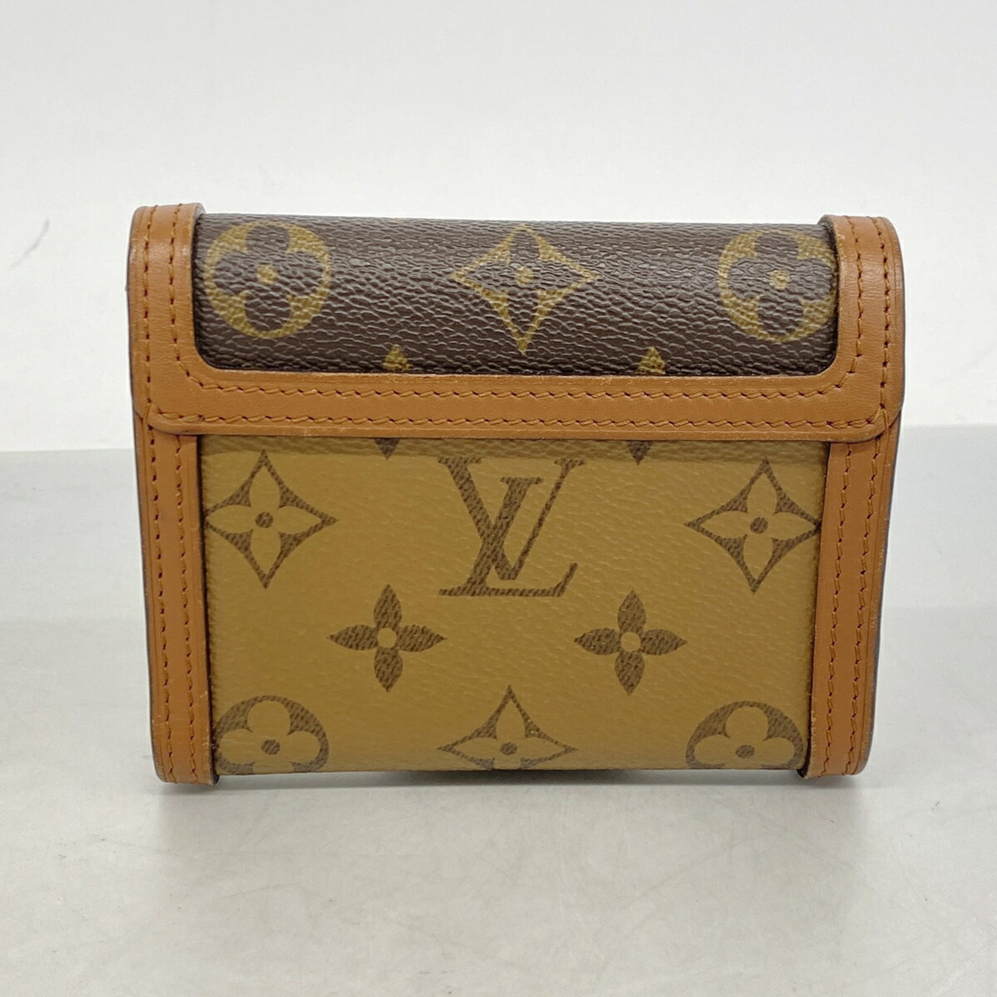 Louis Vuitton Brown Wallet (Tri-Fold) (Pre-Owned)