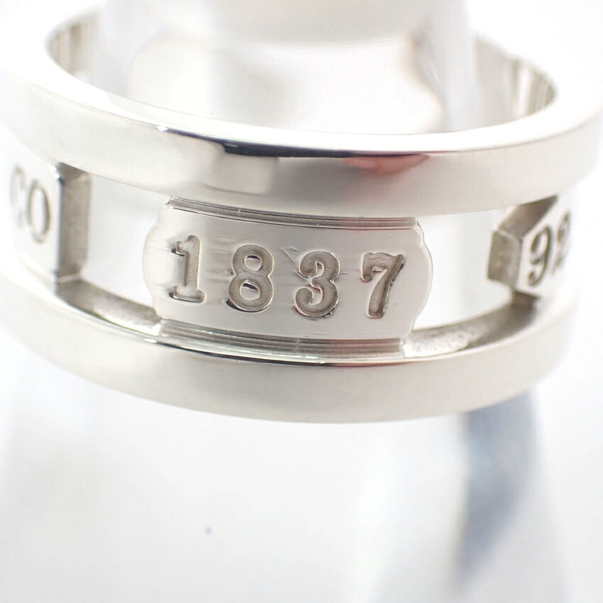 Tiffany Sterling Silver 925 Band Ring (Pre-Owned)