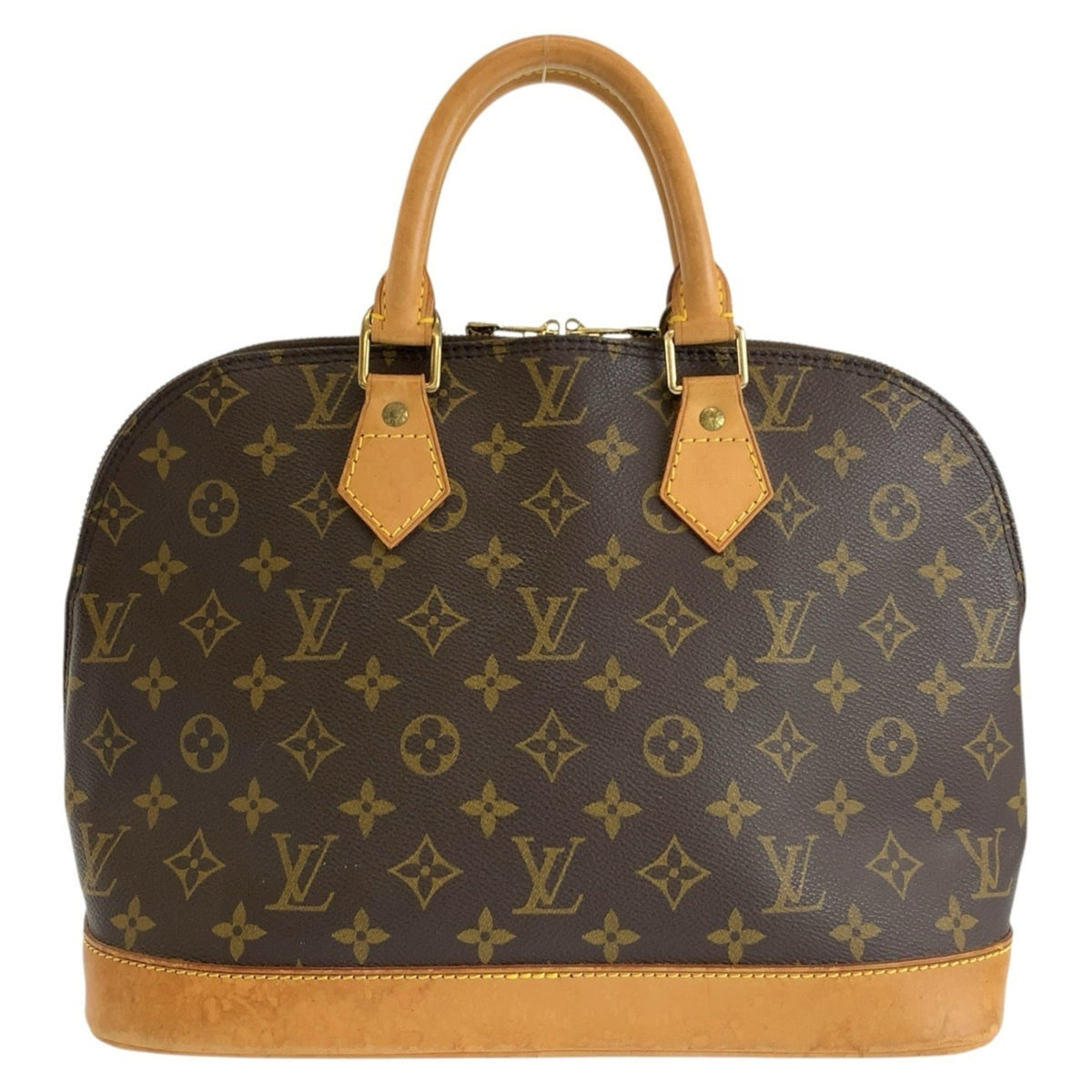 Louis Vuitton Brown Monogram Pvc Leather Handbag (Pre-Owned)