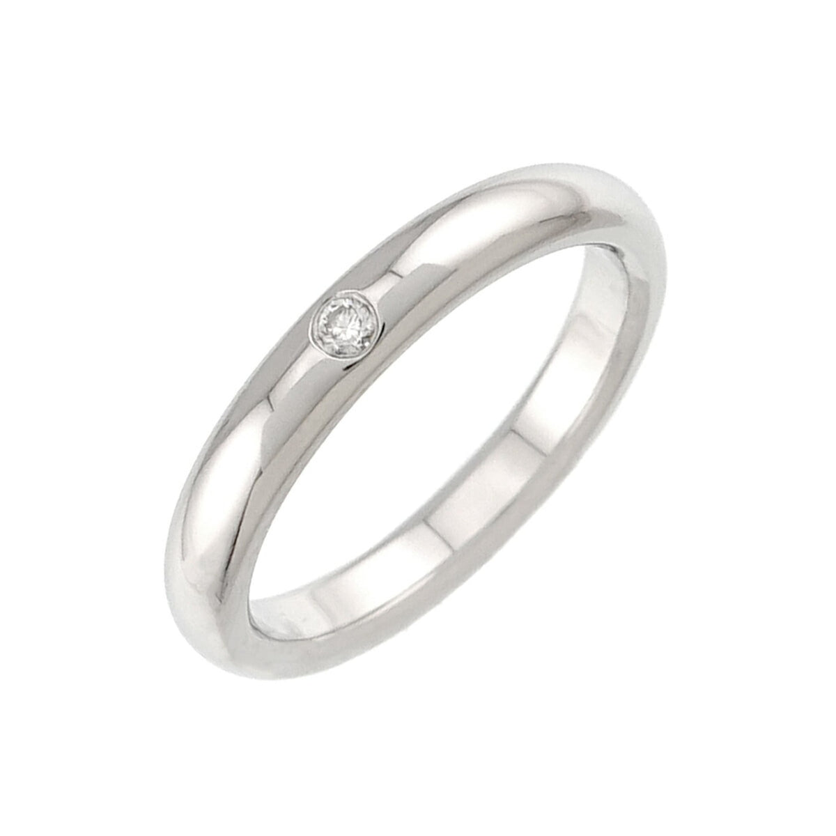 Tiffany Platinum 950 Band Ring (Pre-Owned)