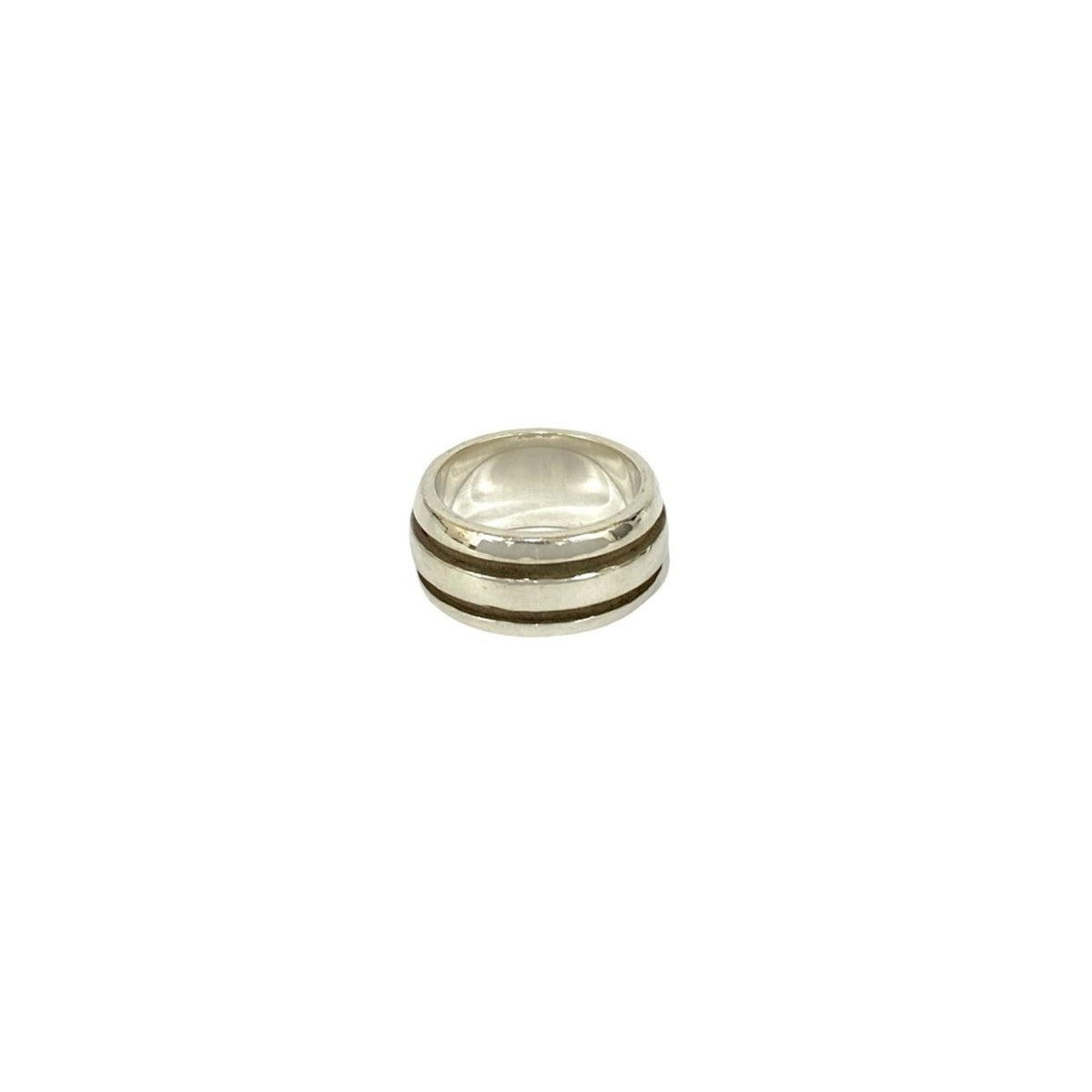 Tiffany Silver Silver 925 Band Ring (Pre-Owned)