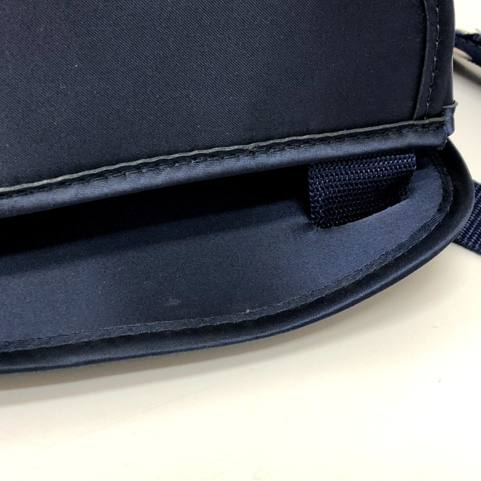 Hermes Blue Canvas Backpack (Pre-Owned)