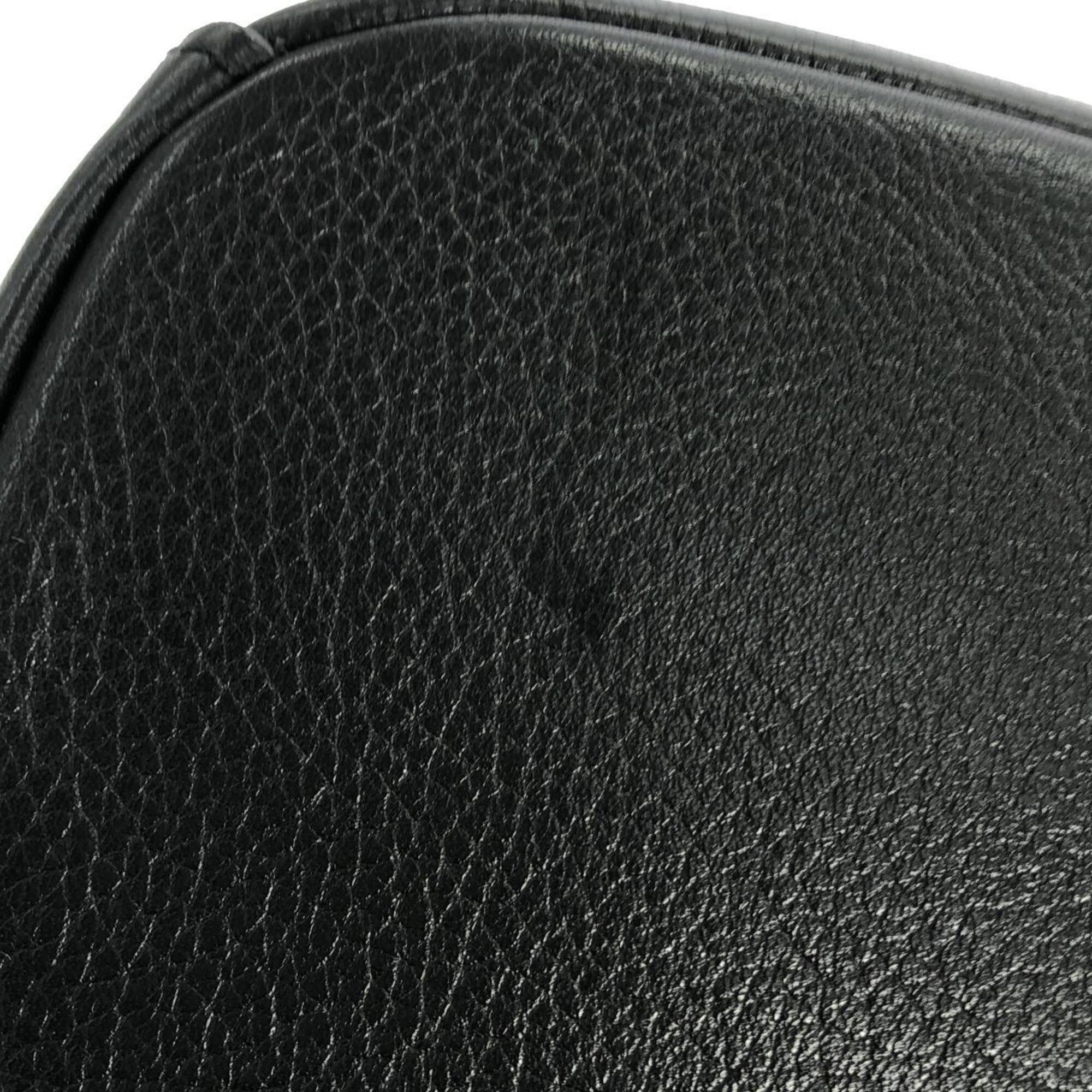 Loewe Black Leather Shoulder Bag (Pre-Owned)