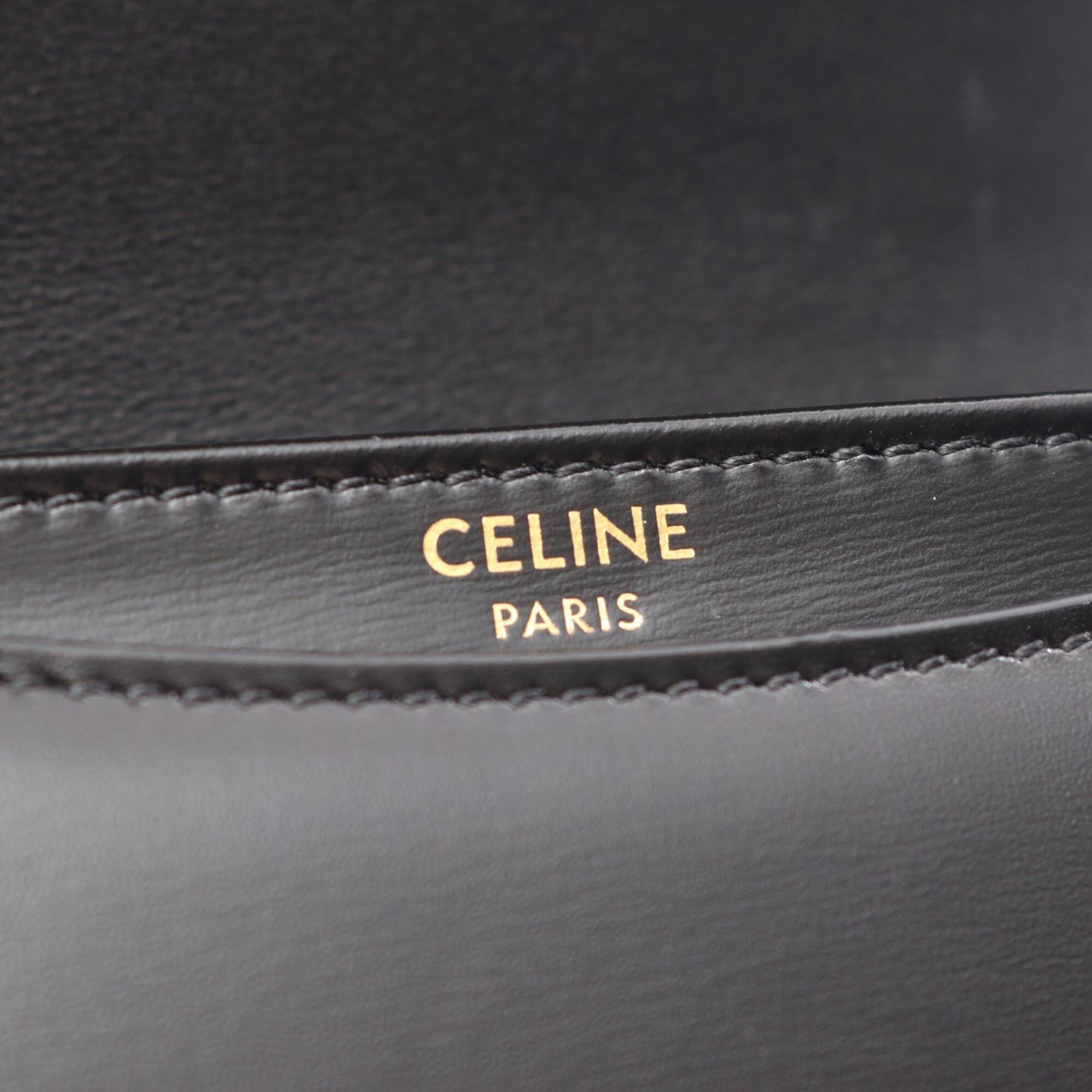 Celine Black Leather Handbag (Pre-Owned)