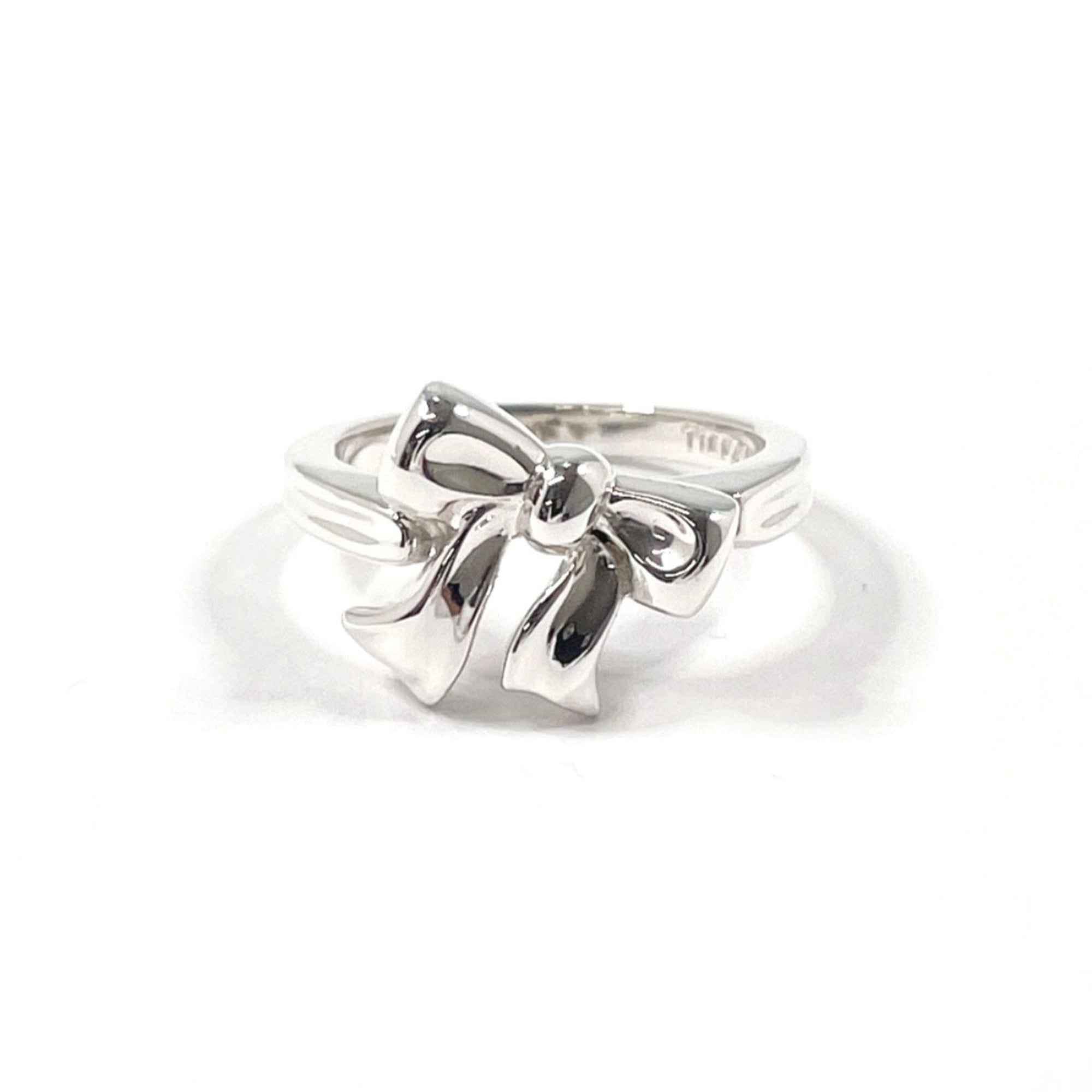 Tiffany Silver Silver 925 Band Ring (Pre-Owned)