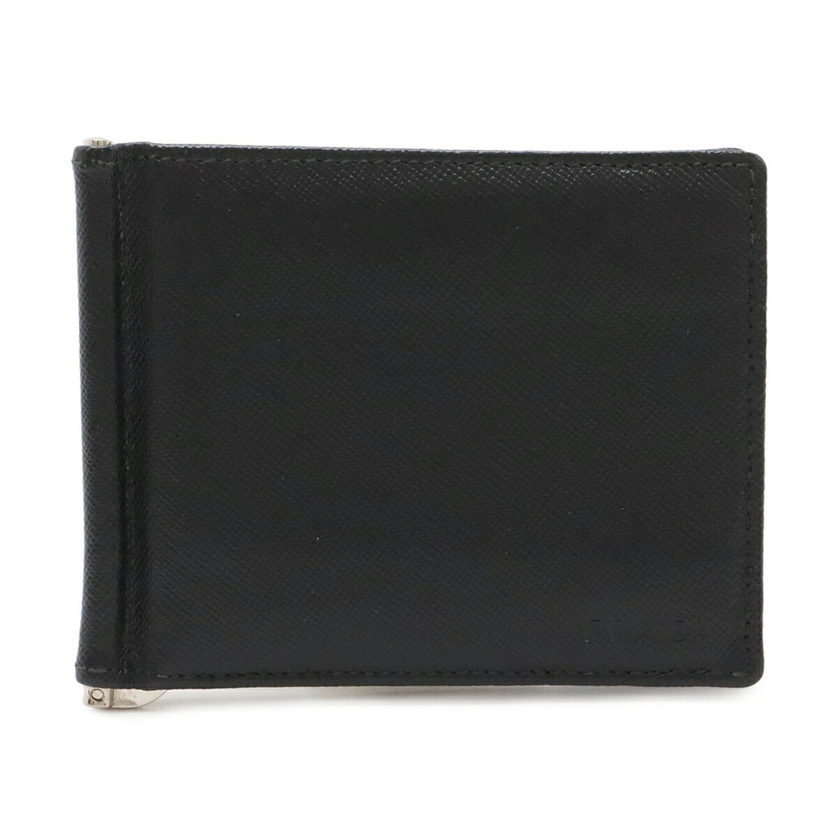Prada Black Nero Saffiano Wallet (Bi-Fold) (Pre-Owned)