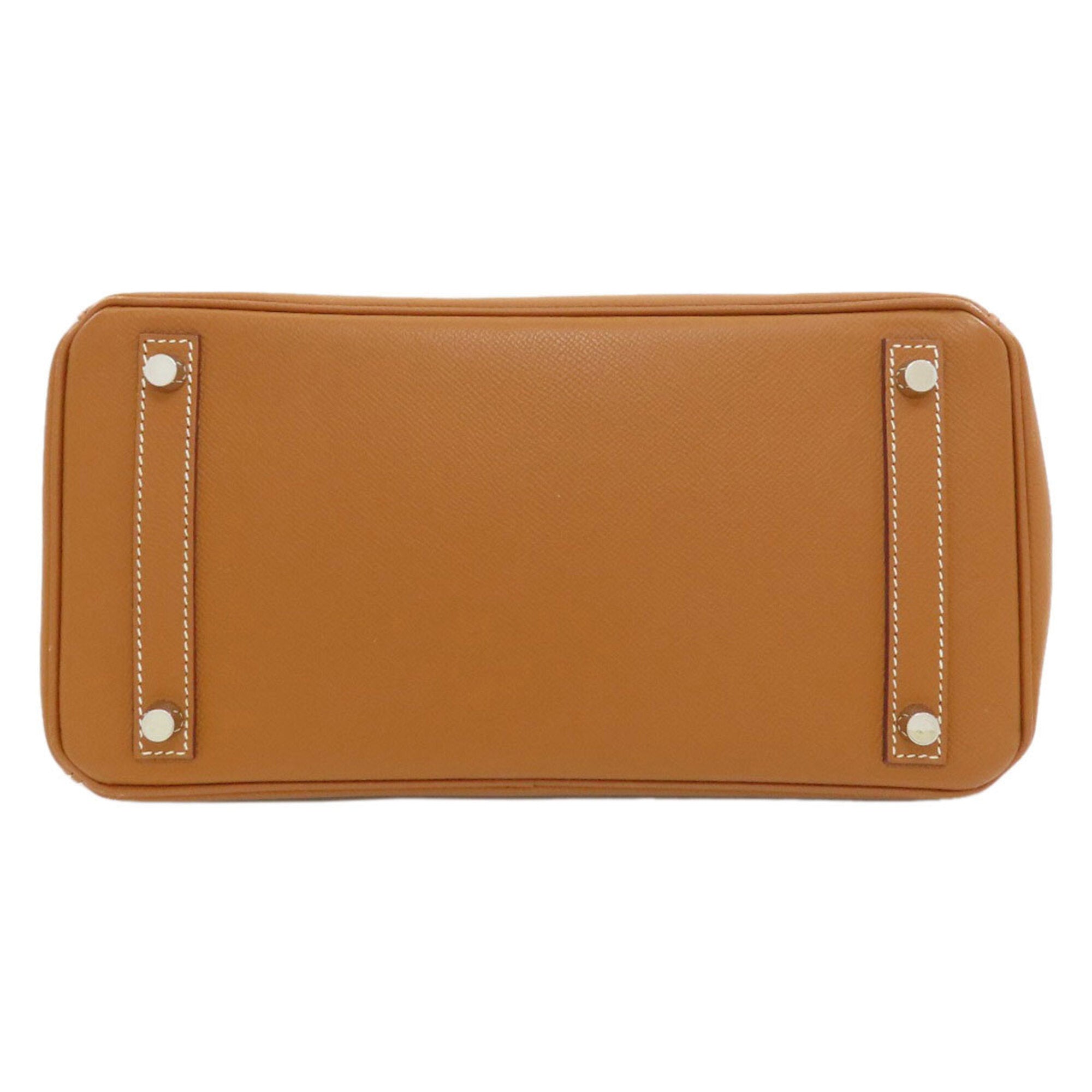 Hermes Gold Epsom Leather Handbag (Pre-Owned)