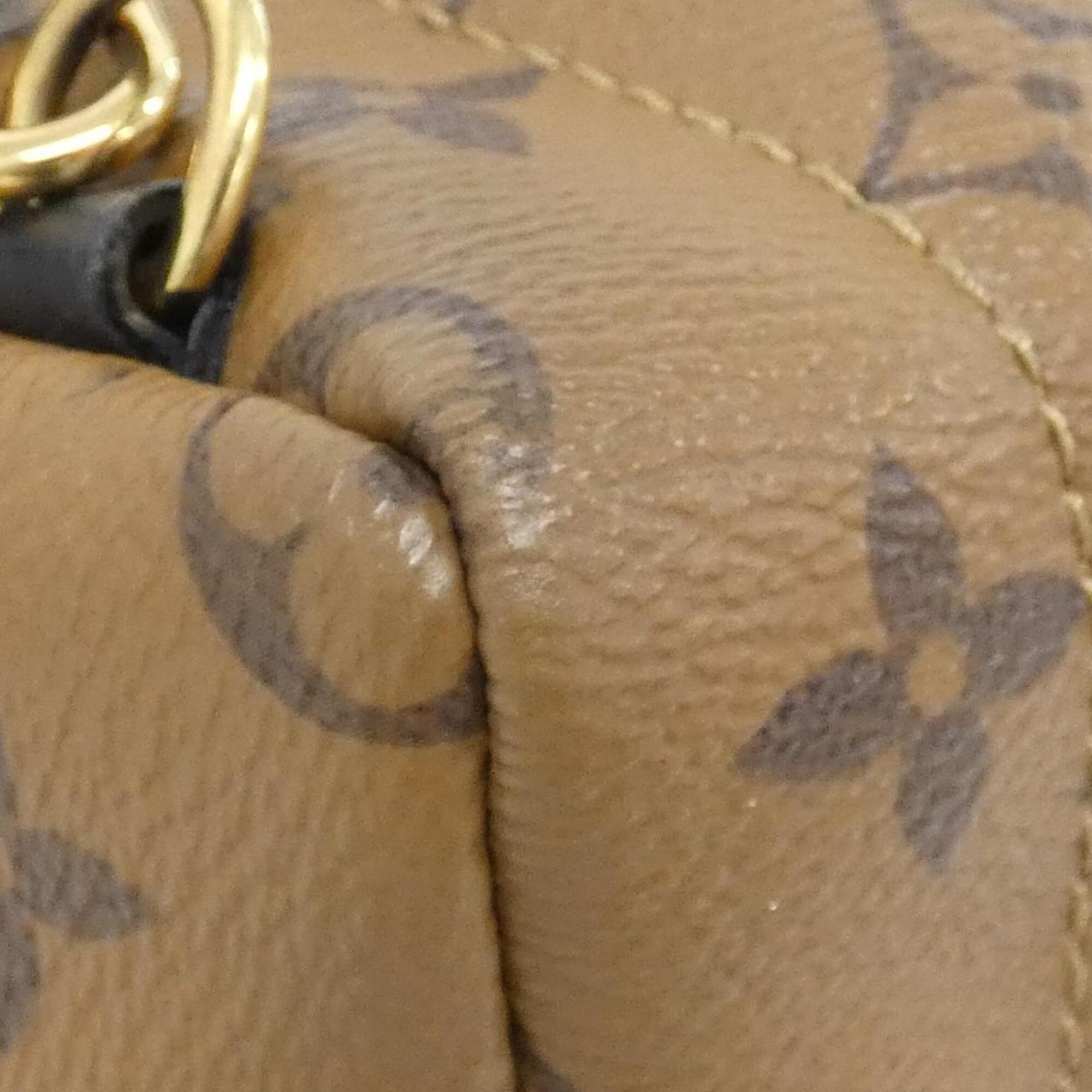 Louis Vuitton Marron Coated Canvas Backpack (Pre-Owned)