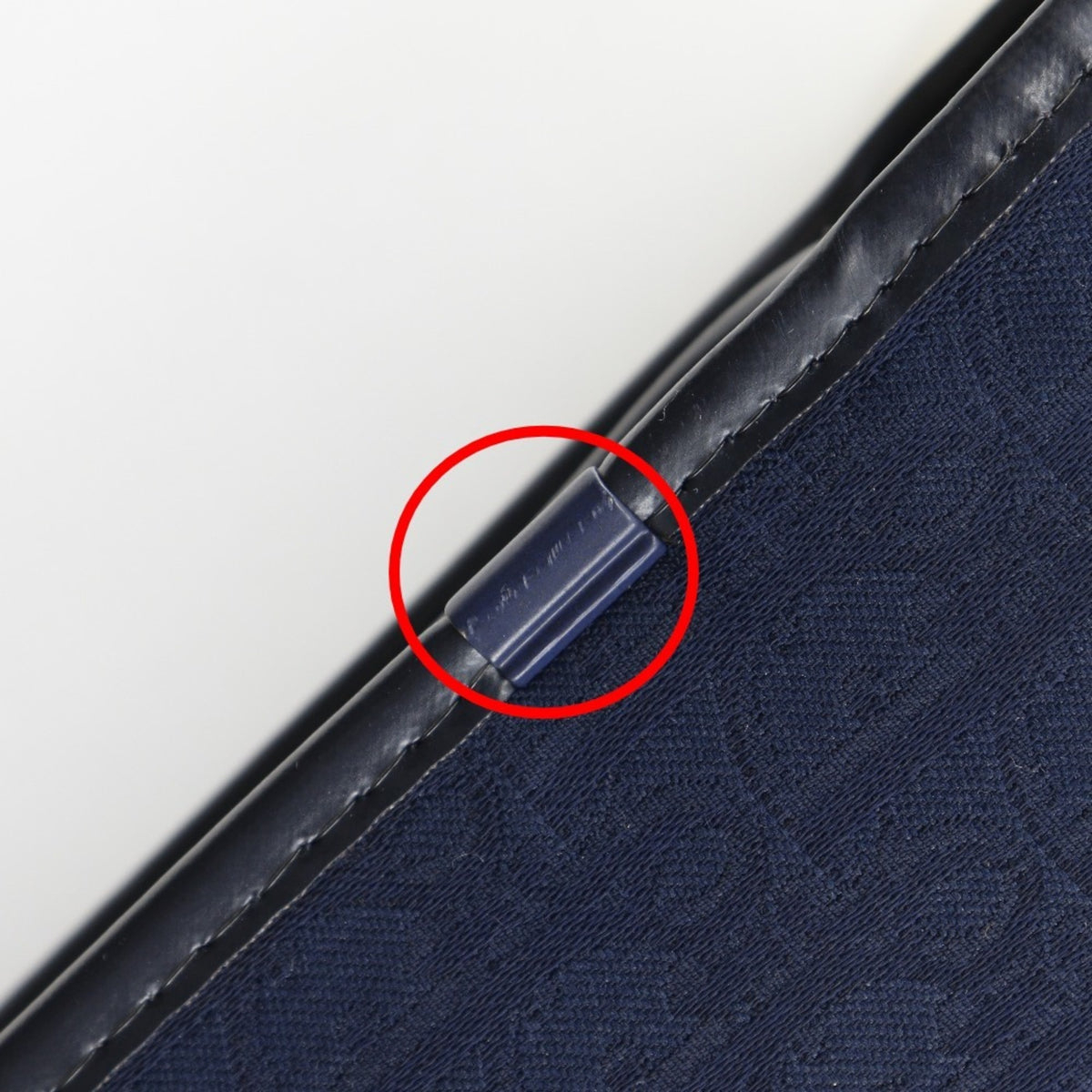 Christian Dior Navy Canvas Shoulder Bag (Pre-Owned)