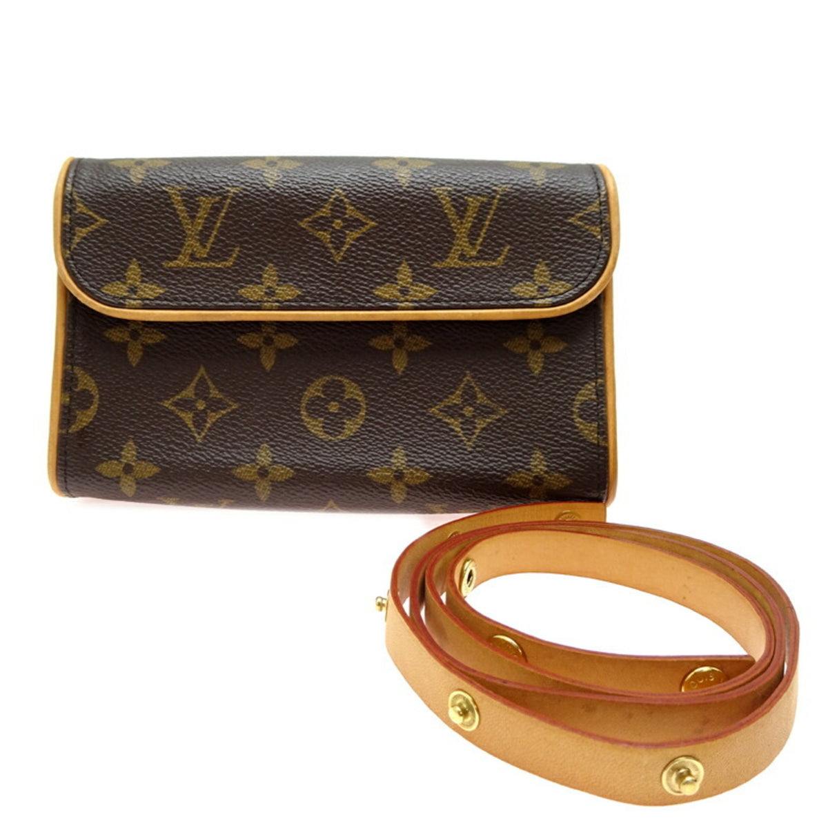 Louis Vuitton Monogram Brown Monogram Monogram Pochette Pouch (Pre-Owned)