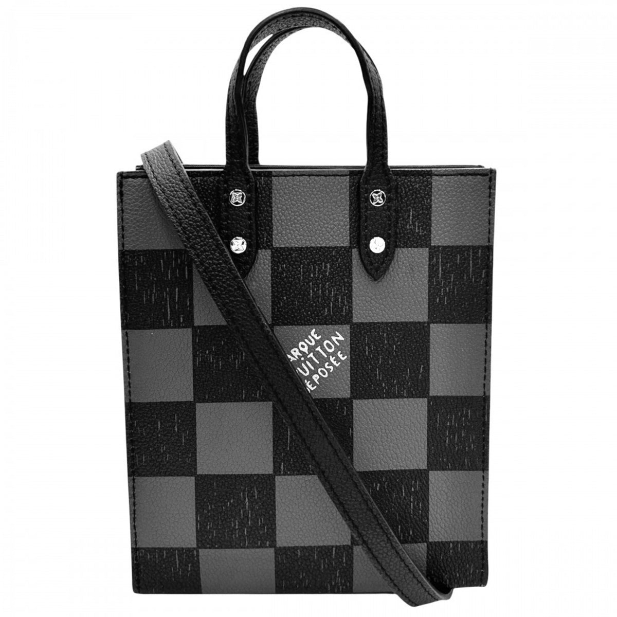Louis Vuitton Black Handbag Shoulder Bag (Pre-Owned)