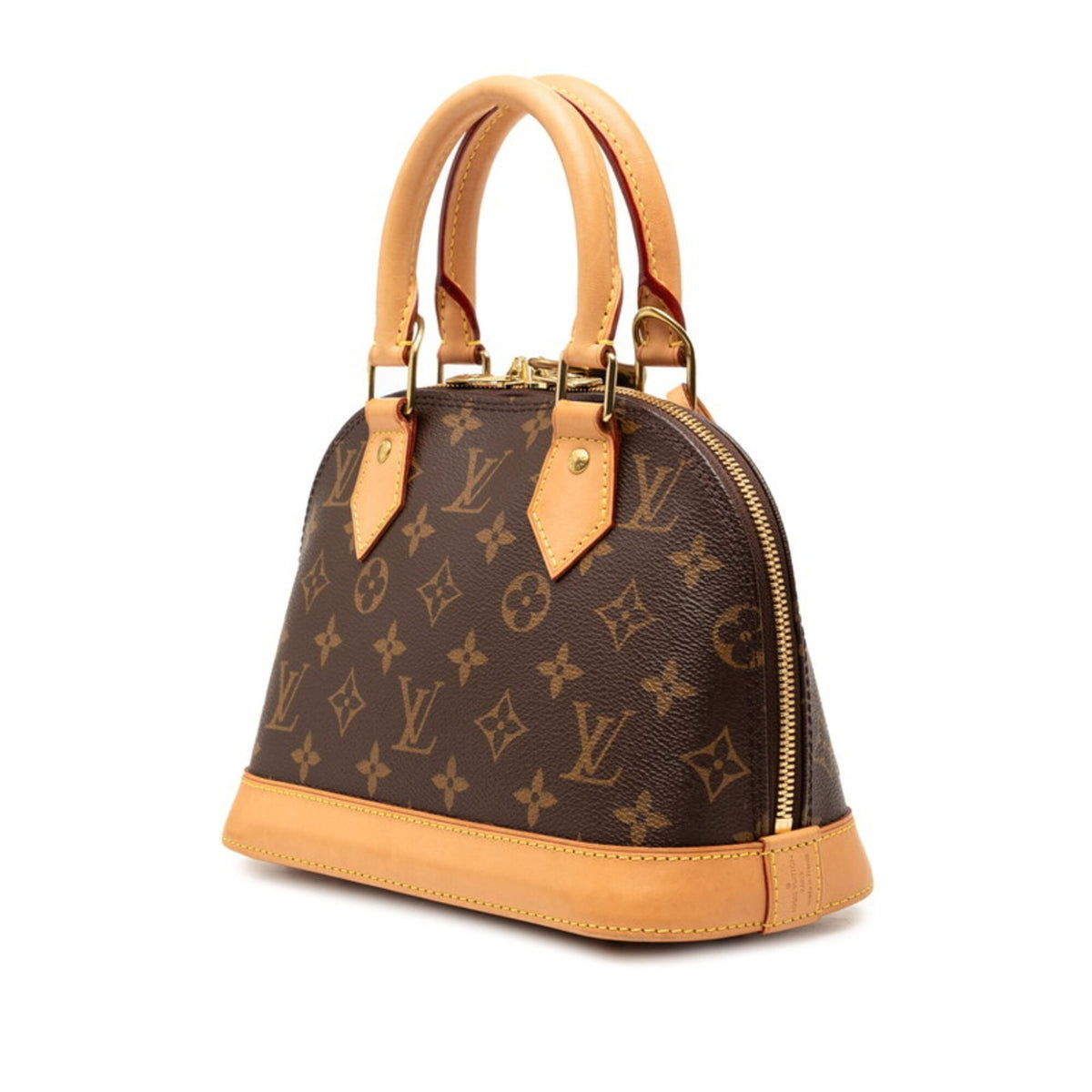 Louis Vuitton Monogram Brown Monogram Leather Handbag Shoulder Bag (Pre-Owned)