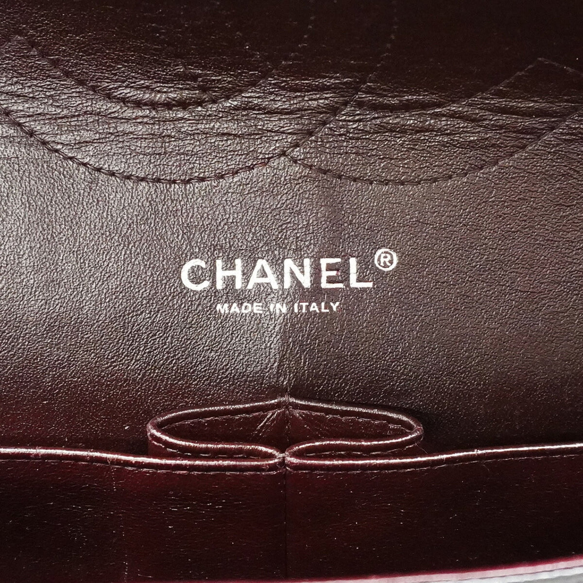 Chanel Black Grained Calfskin Shoulder Bag (Pre-Owned)