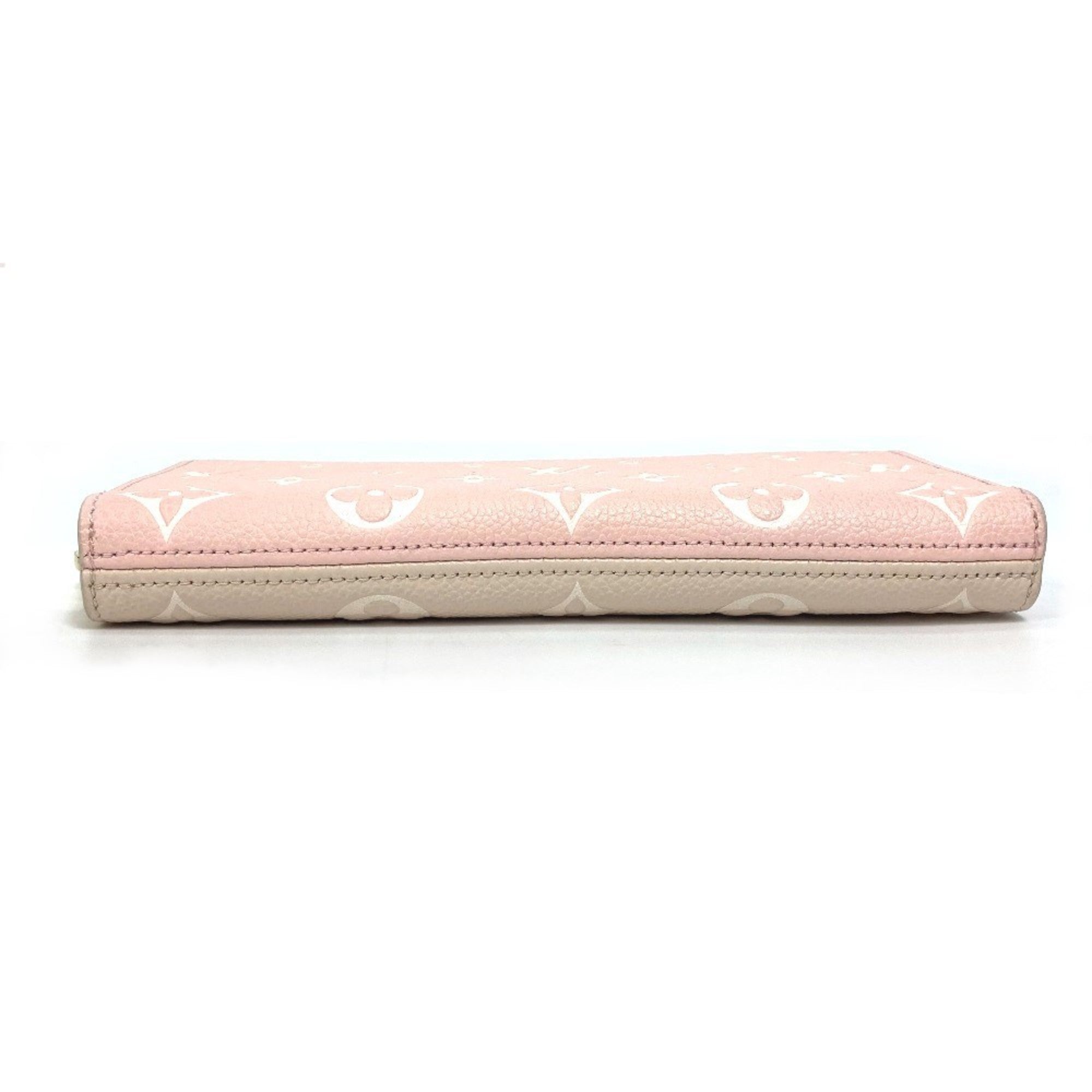 Louis Vuitton Monogram Empreinte Beige Pink Monogram Empreinte Long Wallet (Bi-Fold) (Pre-Owned)