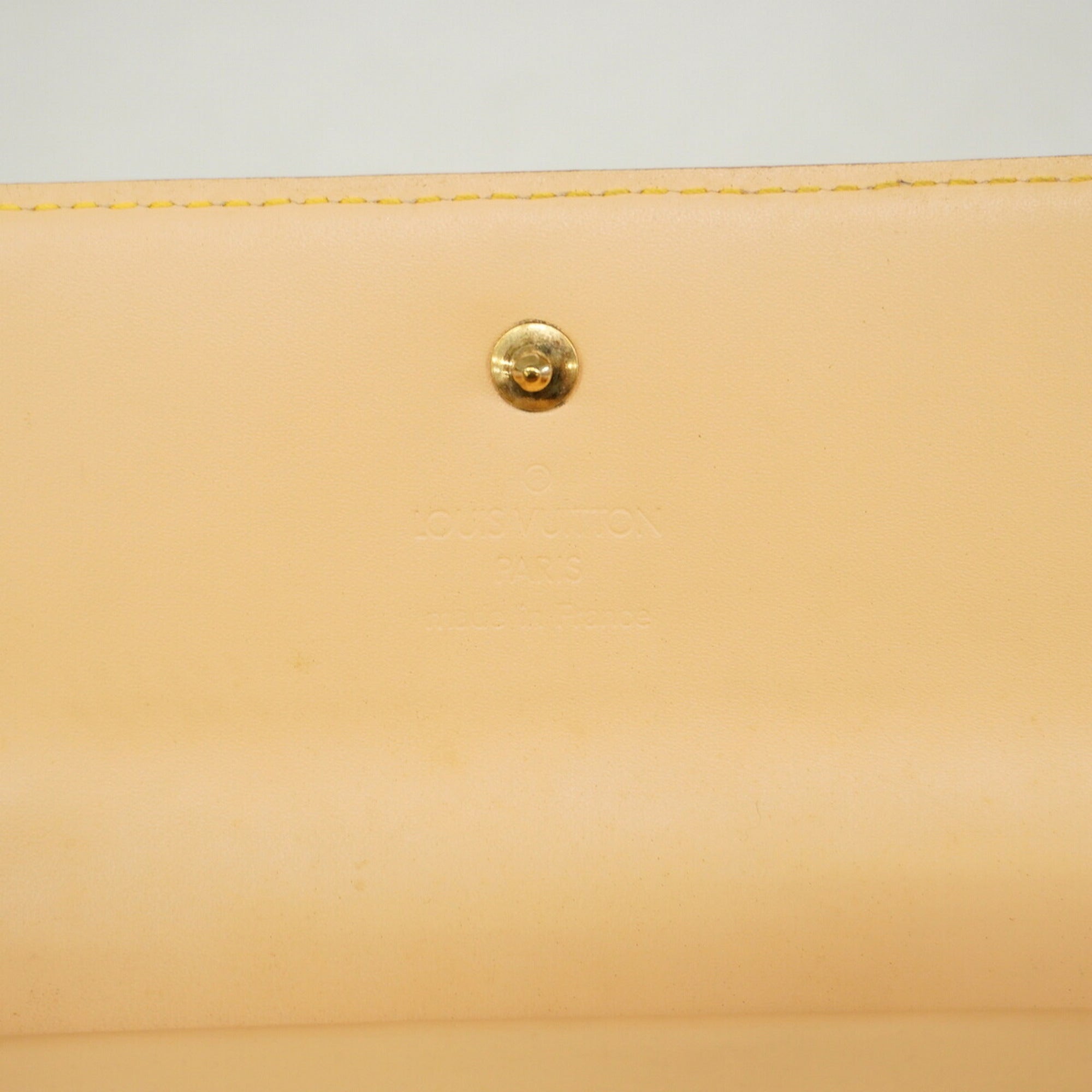 Louis Vuitton Noir Long Wallet (Tri-Fold) (Pre-Owned)