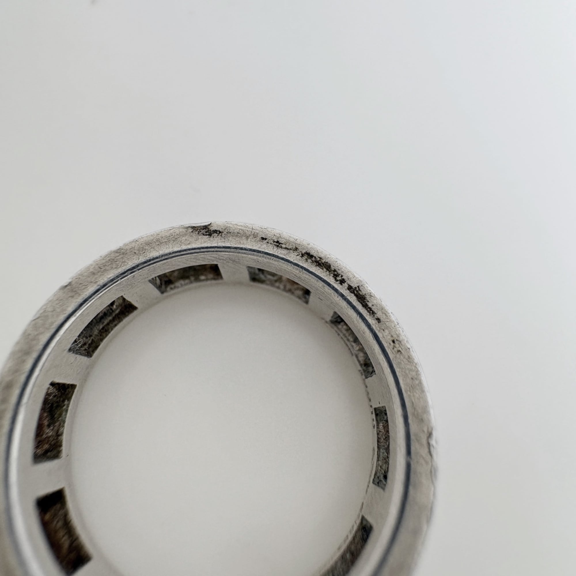 Gucci Silver 925 Band Ring (Pre-Owned)