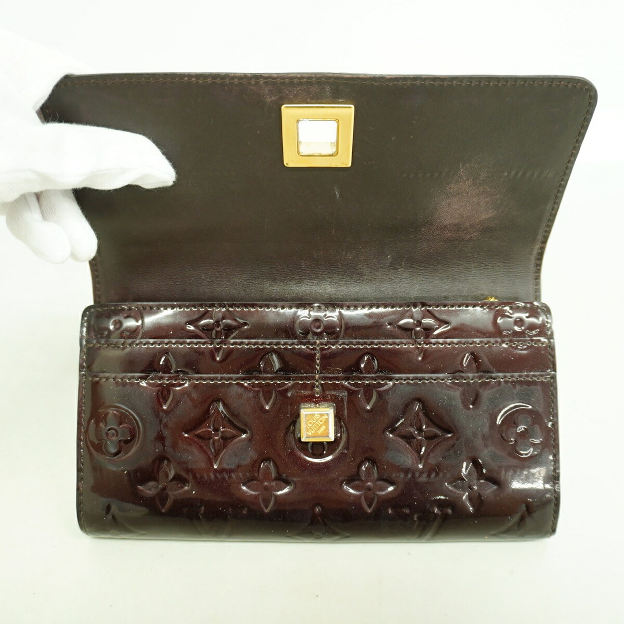 Louis Vuitton Amarante Long Wallet (Bi-Fold) (Pre-Owned)