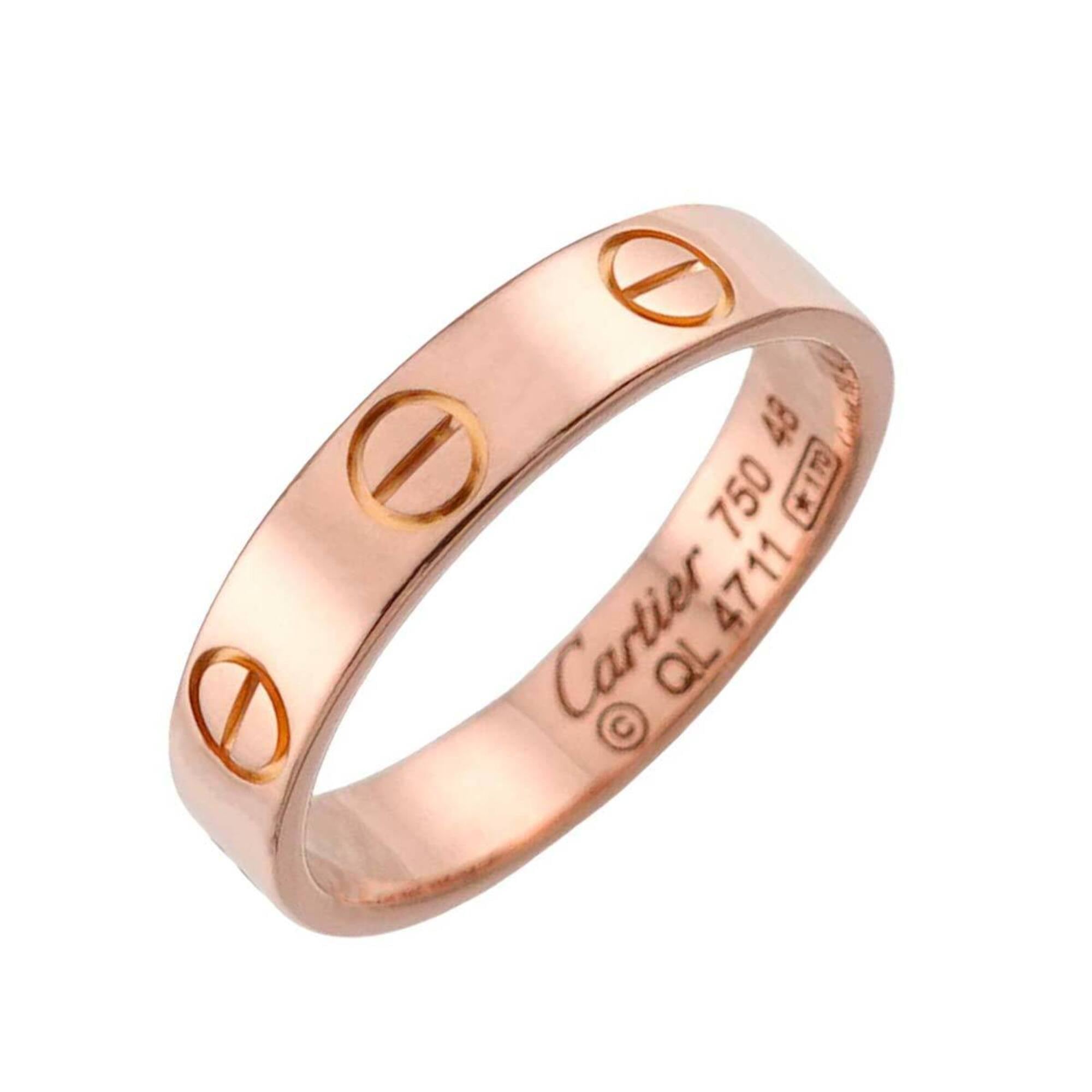 Cartier Pink Gold (18K) Band Ring (Pre-Owned)