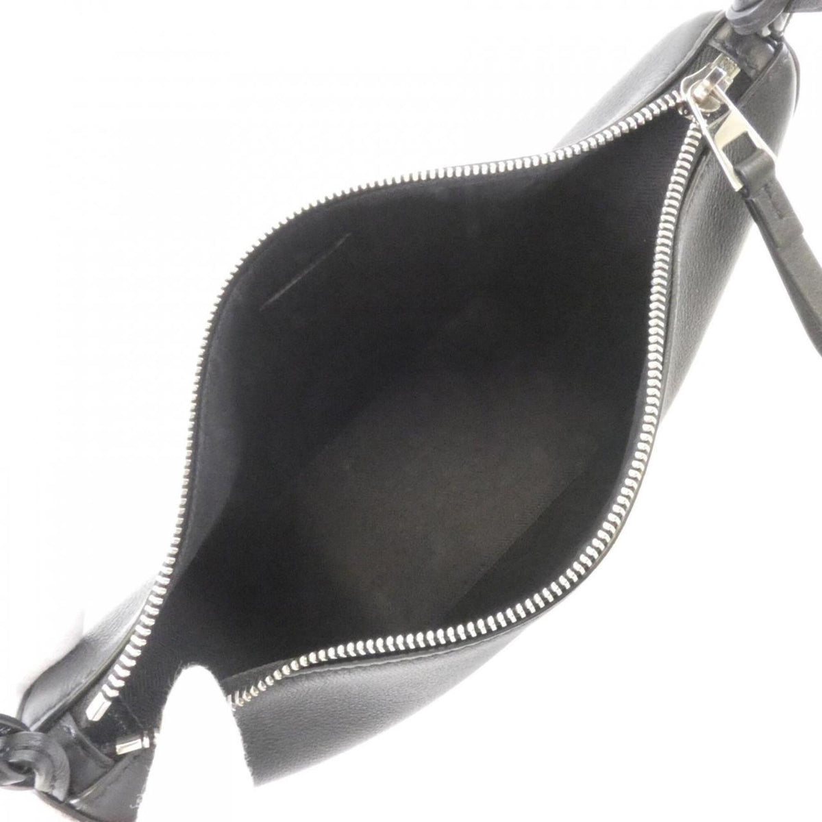 Loewe Black Leather Handbag Shoulder Bag (Pre-Owned)