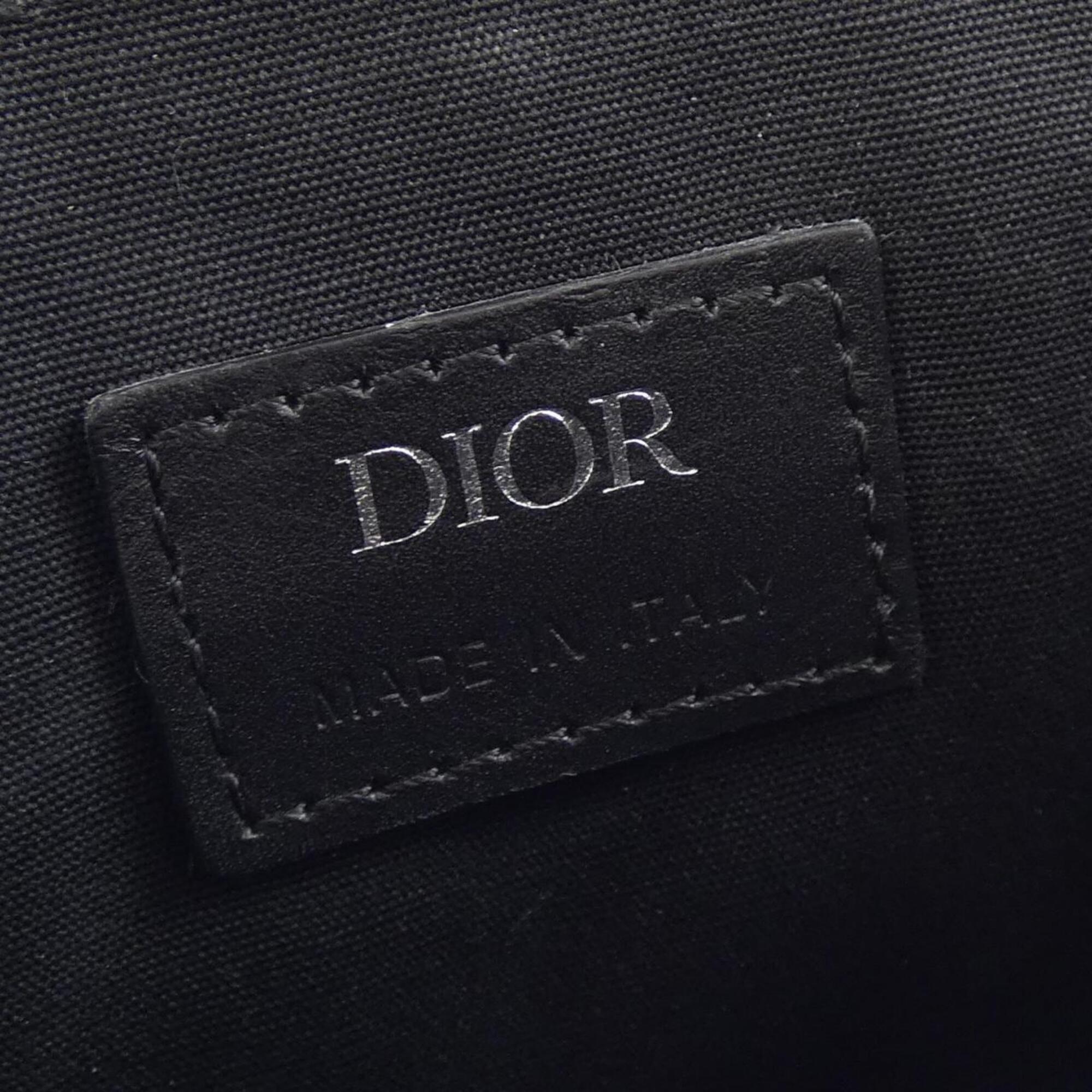 Christian Dior Black Gray Handbag (Pre-Owned)