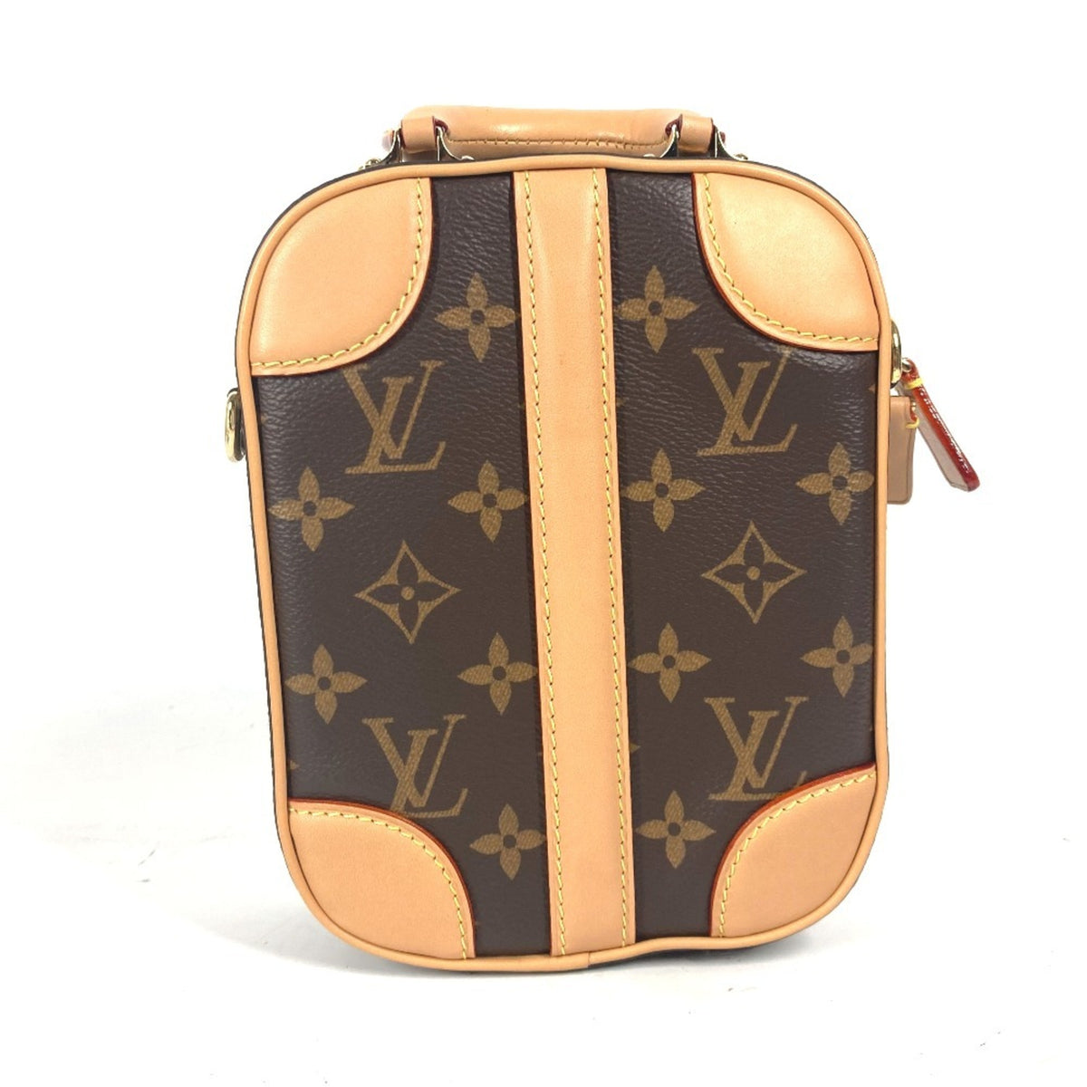Louis Vuitton Brown Monogram Handbag Pochette Shoulder Bag (Pre-Owned)