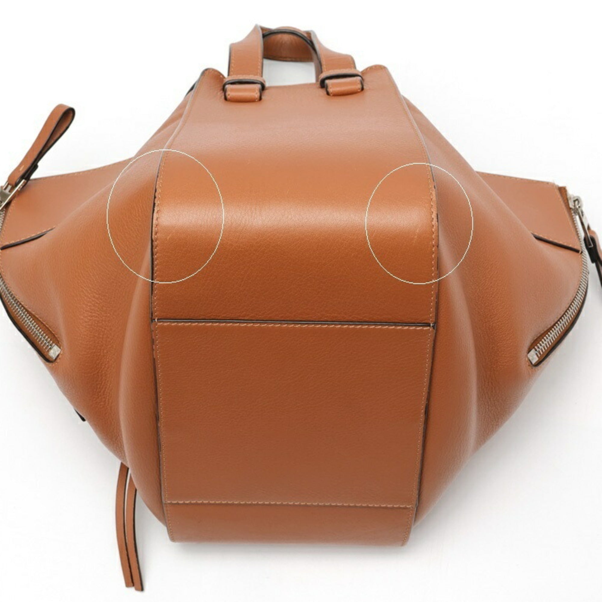 Loewe Hammock Brown Leather Shoulder Bag (Pre-Owned)