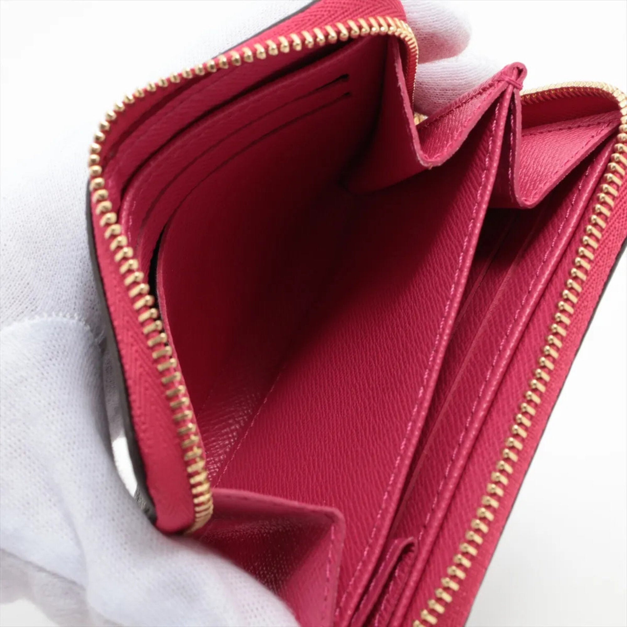 Louis Vuitton Monogram Brown Monogram Pink Monogram Coin Purse/Coin Case (Pre-Owned)