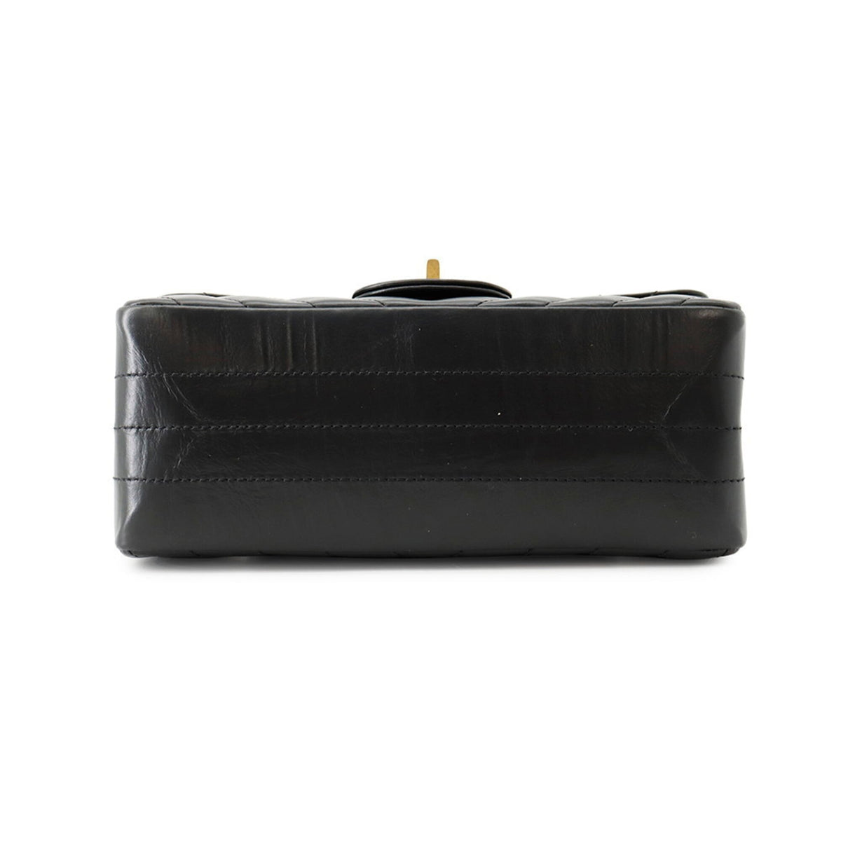 Chanel 2.55 Black Handbag Shoulder Bag (Pre-Owned)