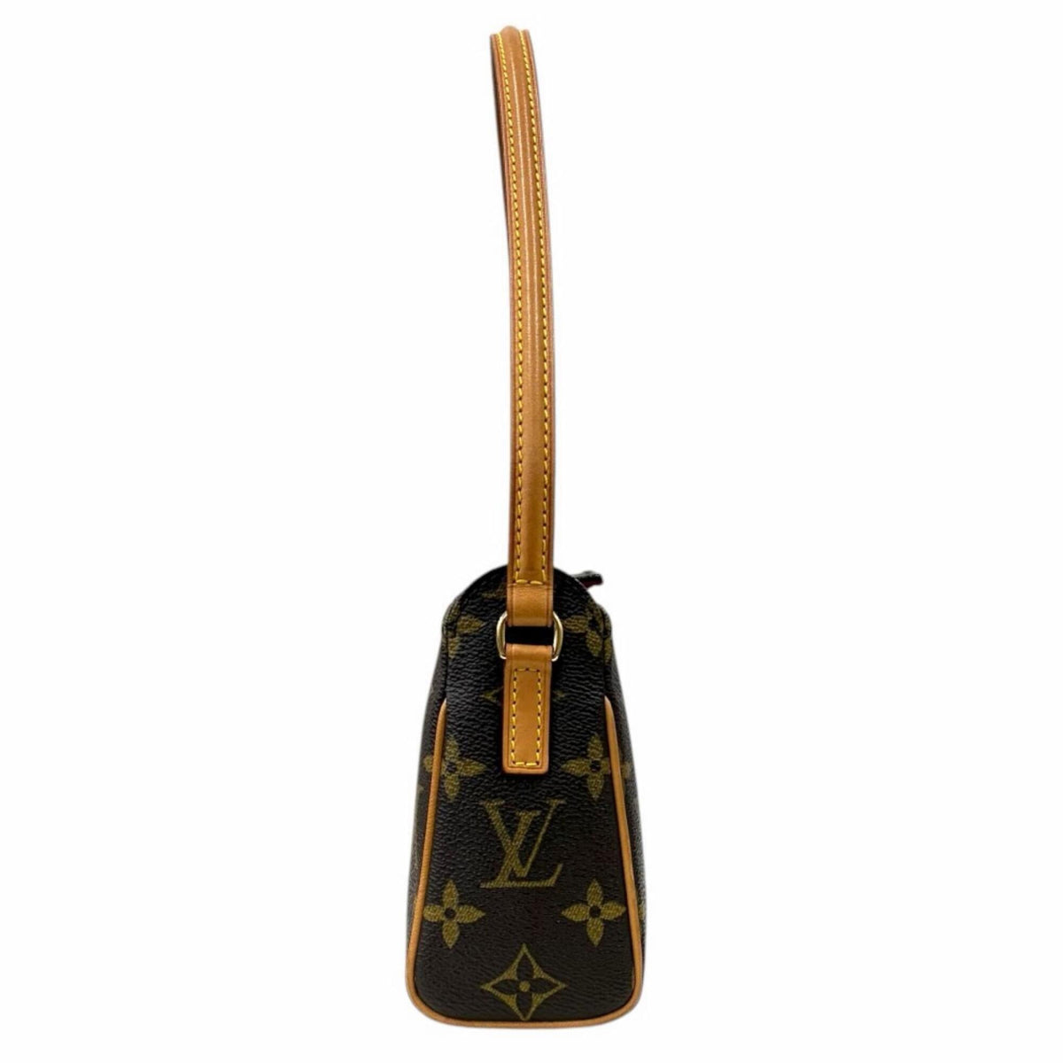 Louis Vuitton Brown Monogram Canvas Handbag (Pre-Owned)