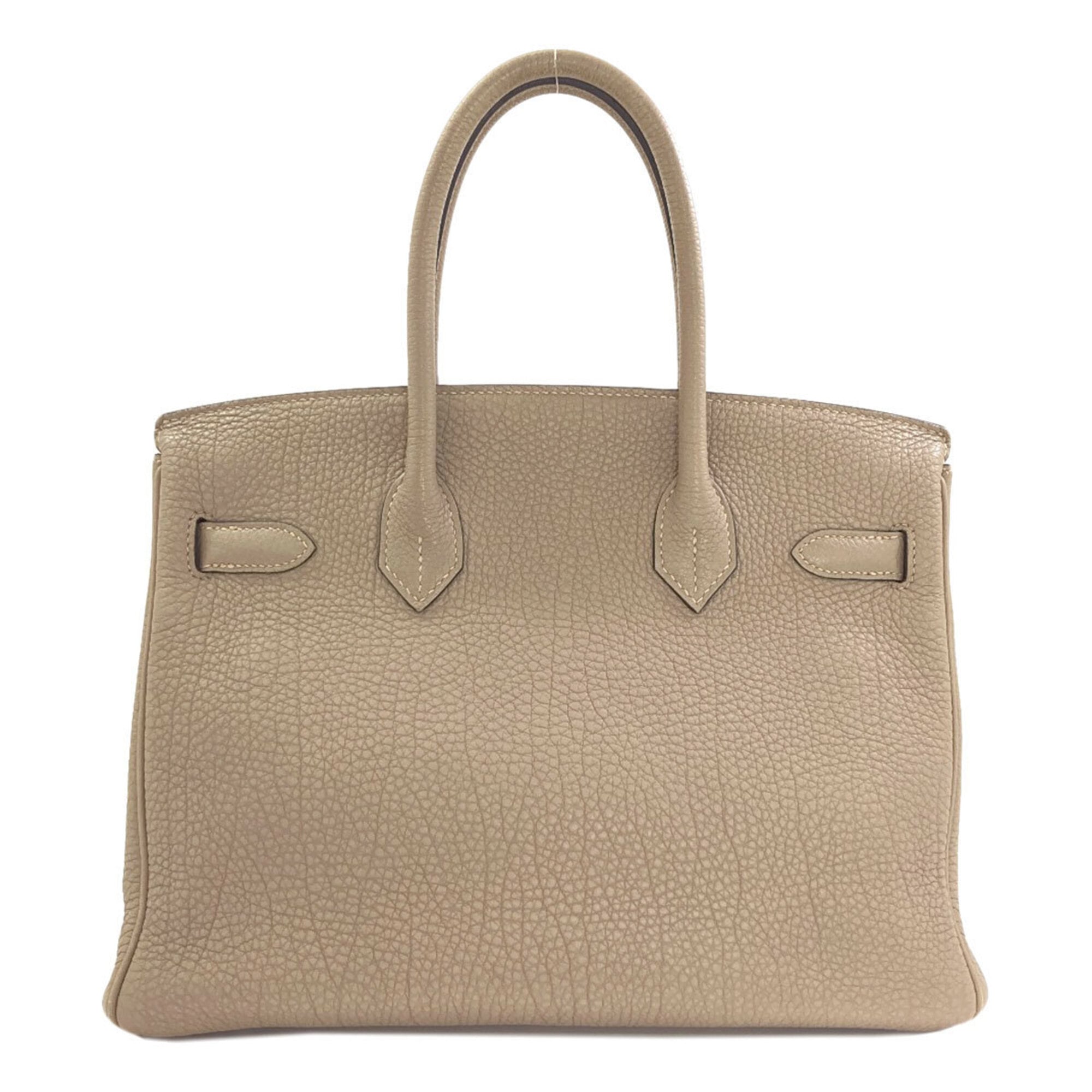 Hermes Beige Togo Leather Handbag (Pre-Owned)
