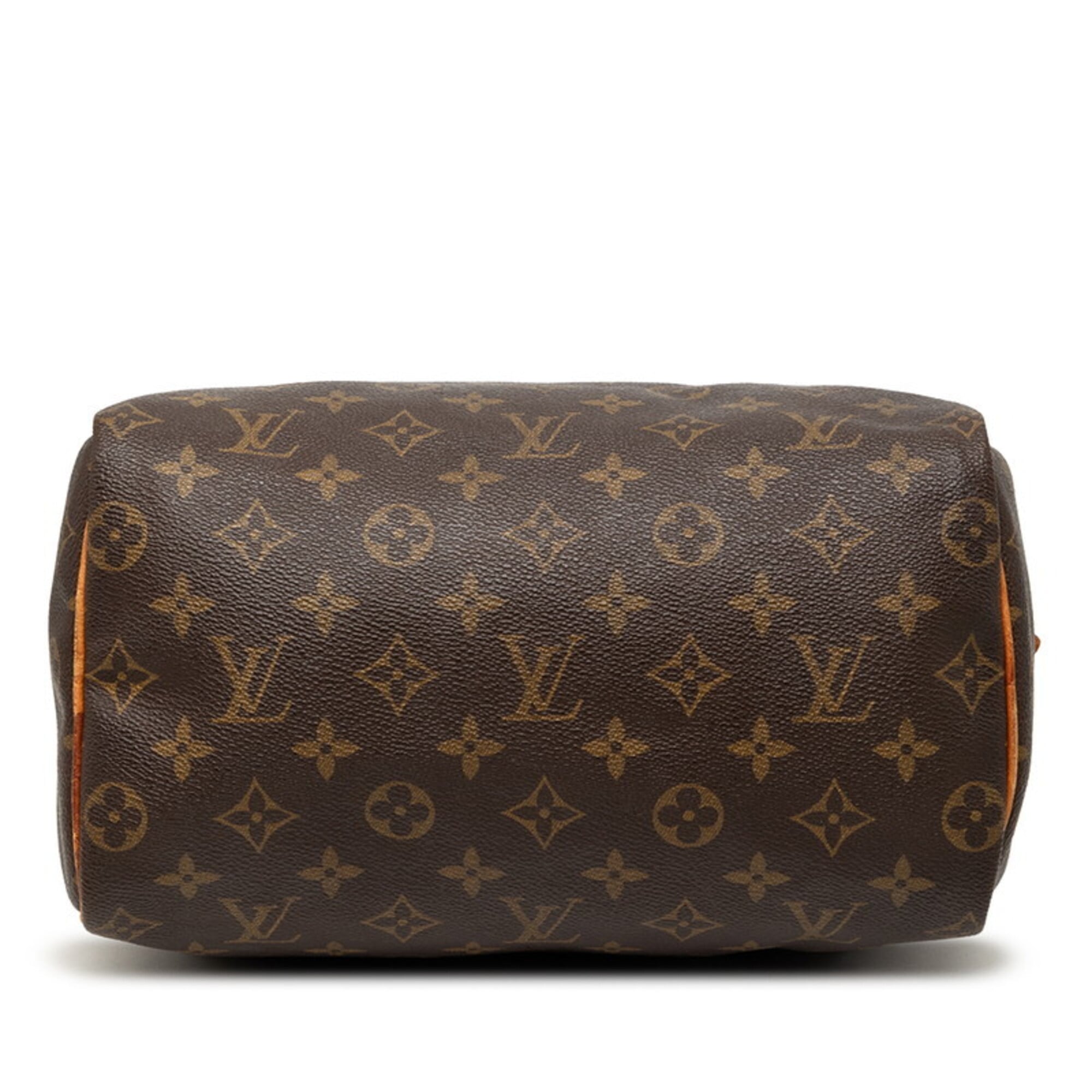 Louis Vuitton Monogram Brown Pvc Leather Boston Bag Handbag (Pre-Owned)