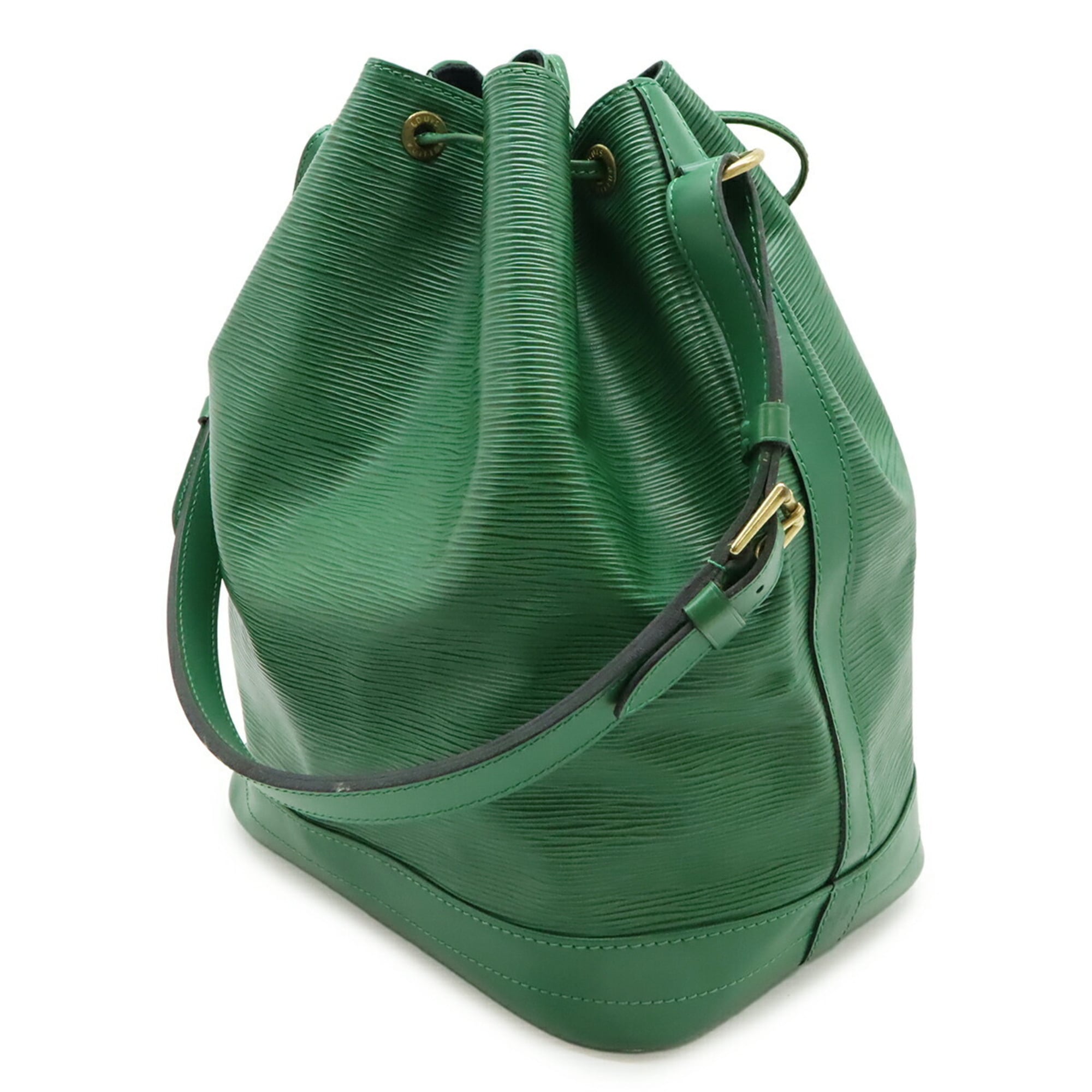 Louis Vuitton Borneo Green Epi Leather Shoulder Bag (Pre-Owned)