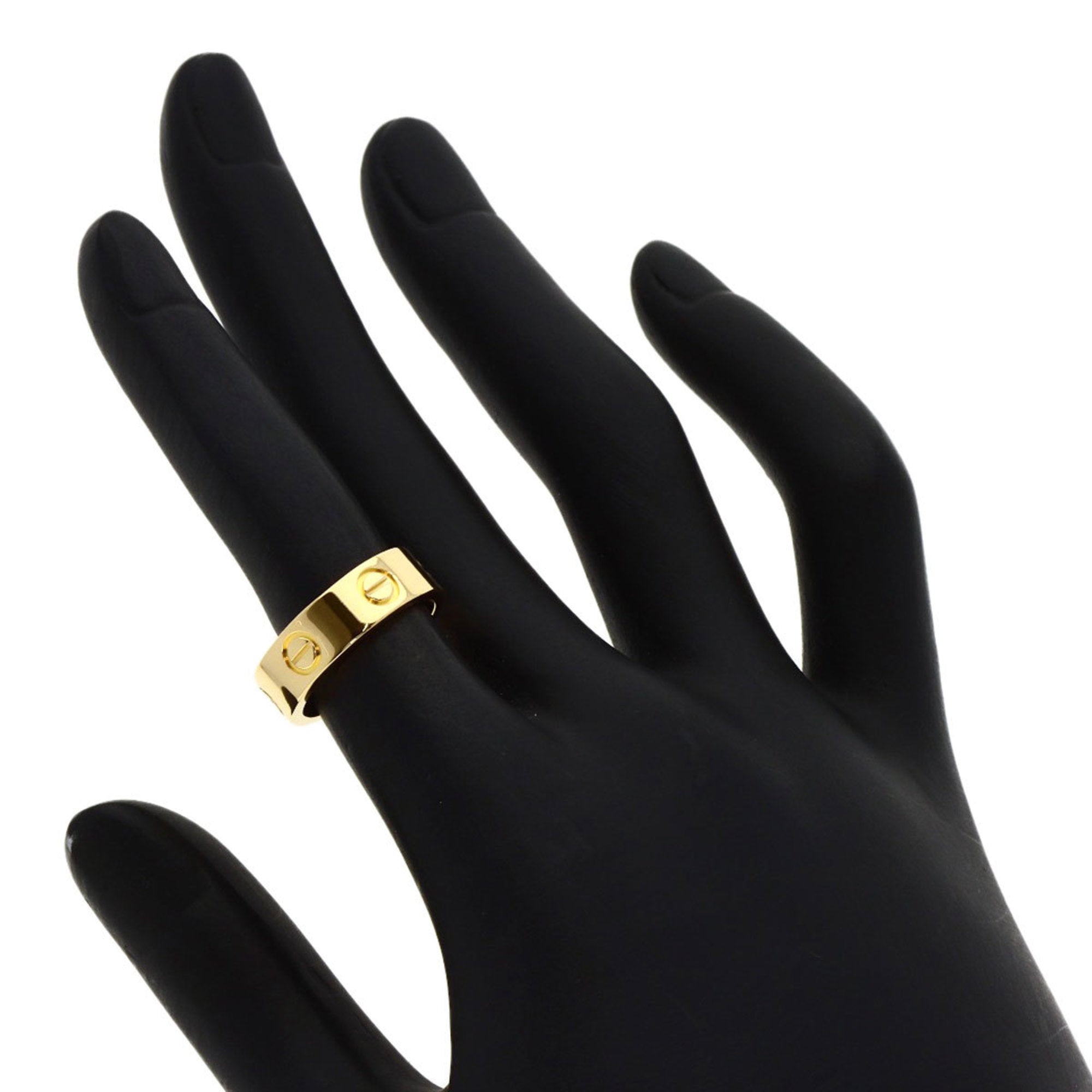 Cartier Love Yellow Gold (18K) Band Ring (Pre-Owned)