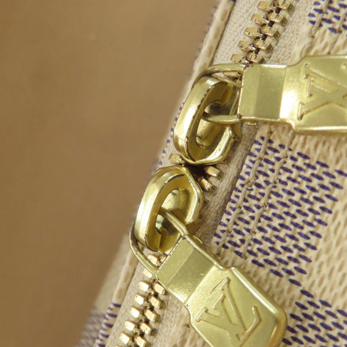 Louis Vuitton Damier Azur Damier Canvas Shoulder Bag (Pre-Owned)