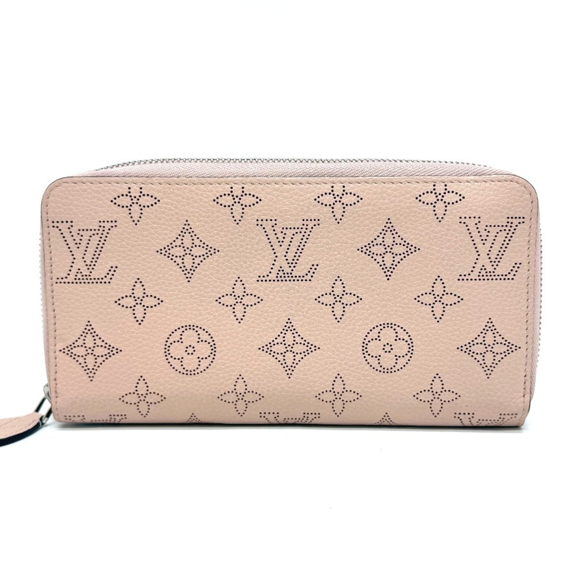 Louis Vuitton Mahina Magnolia Mahina Leather Long Wallet (Bi-Fold) (Pre-Owned)