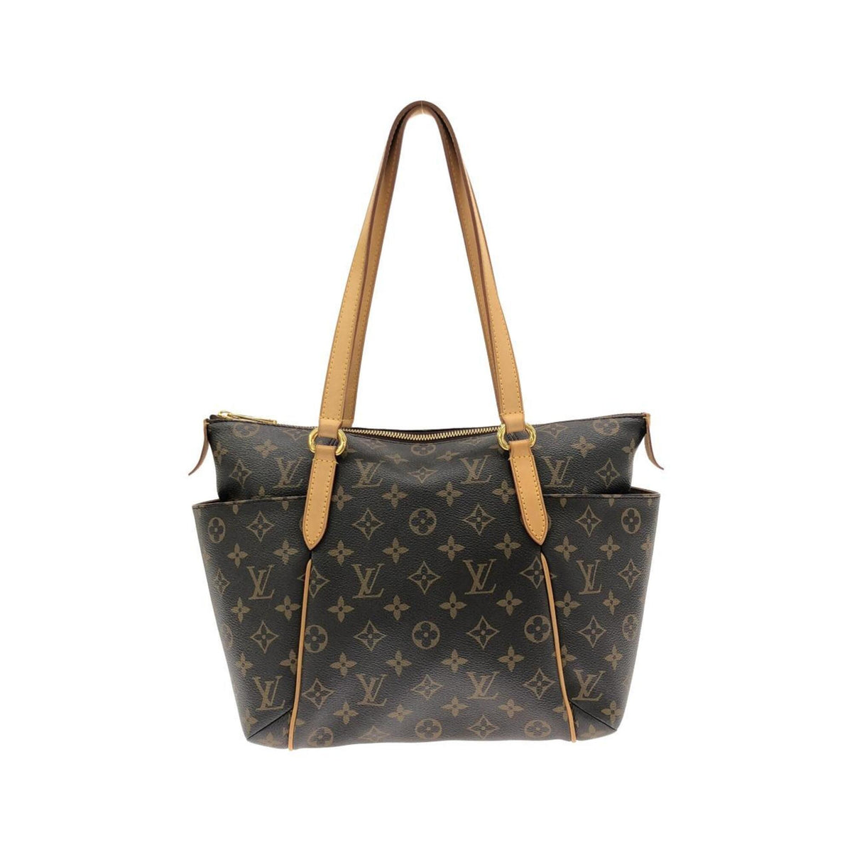 Louis Vuitton Marron Coated Canvas Handbag (Pre-Owned)