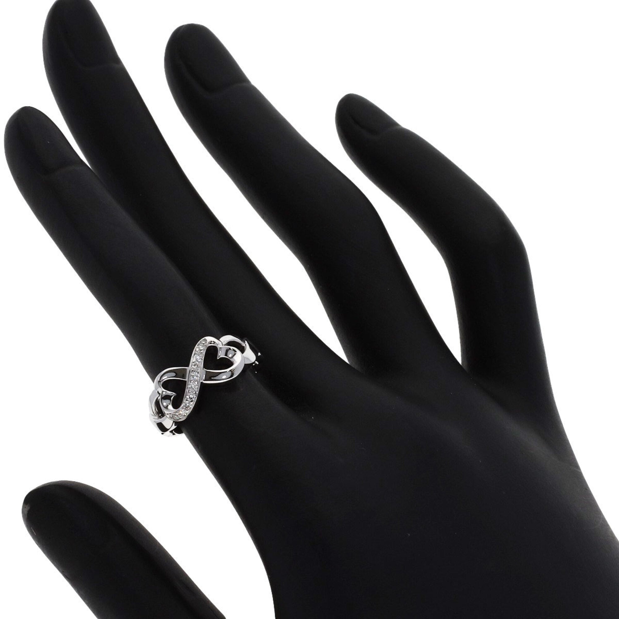 Tiffany White Gold (18K) Band Ring (Pre-Owned)