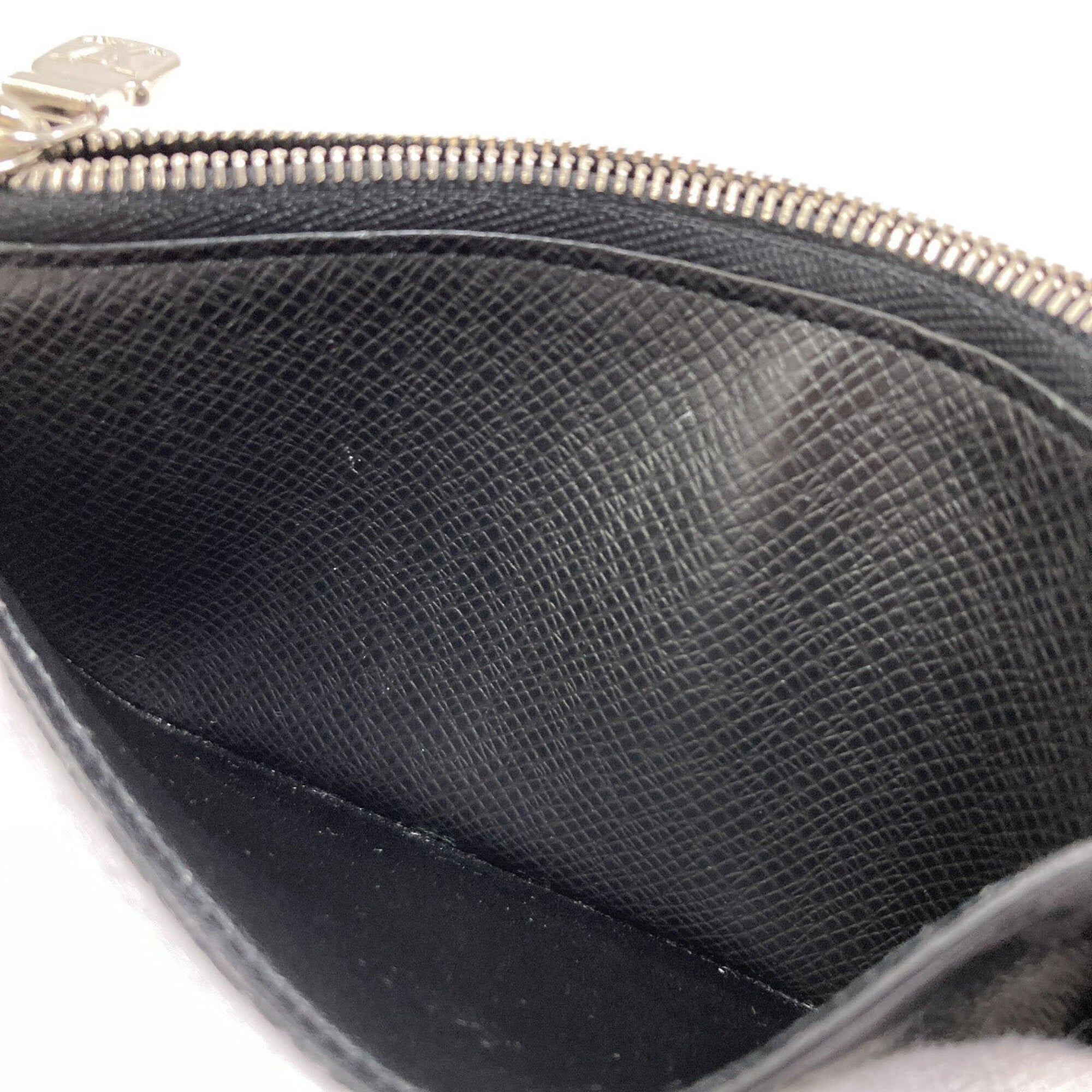 Louis Vuitton Black Monogram Eclipse Coin Purse/Coin Case (Pre-Owned)