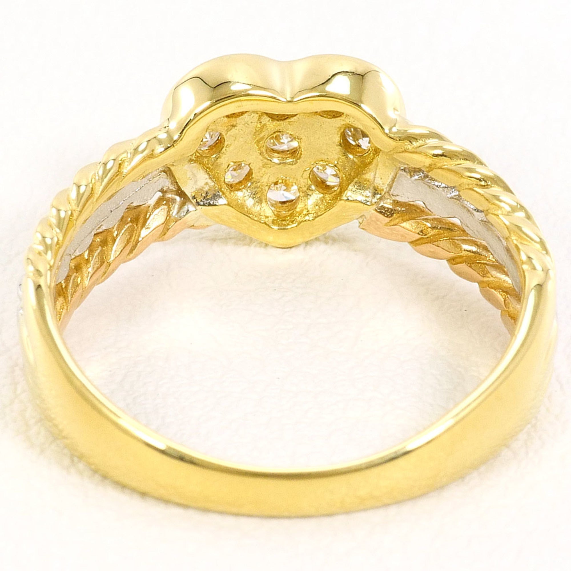 Unbranded Pink Gold Platinum Yellow Gold Yellow Gold (18K) Pink Gold (18K) Platinum 900 Band Ring (Pre-Owned)