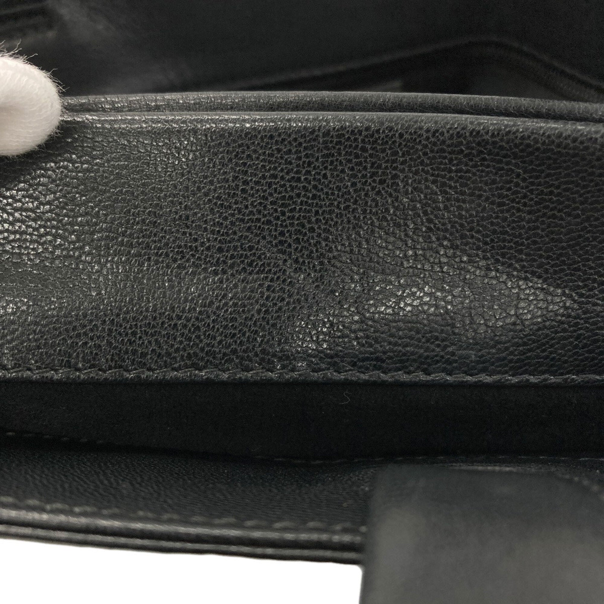 Bvlgari Black Leather Handbag (Pre-Owned)