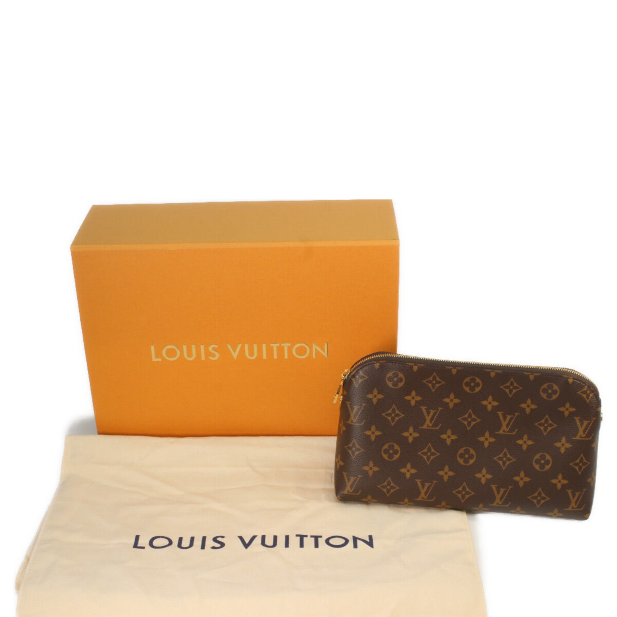 Louis Vuitton Brown Monogram Shoulder Bag (Pre-Owned)