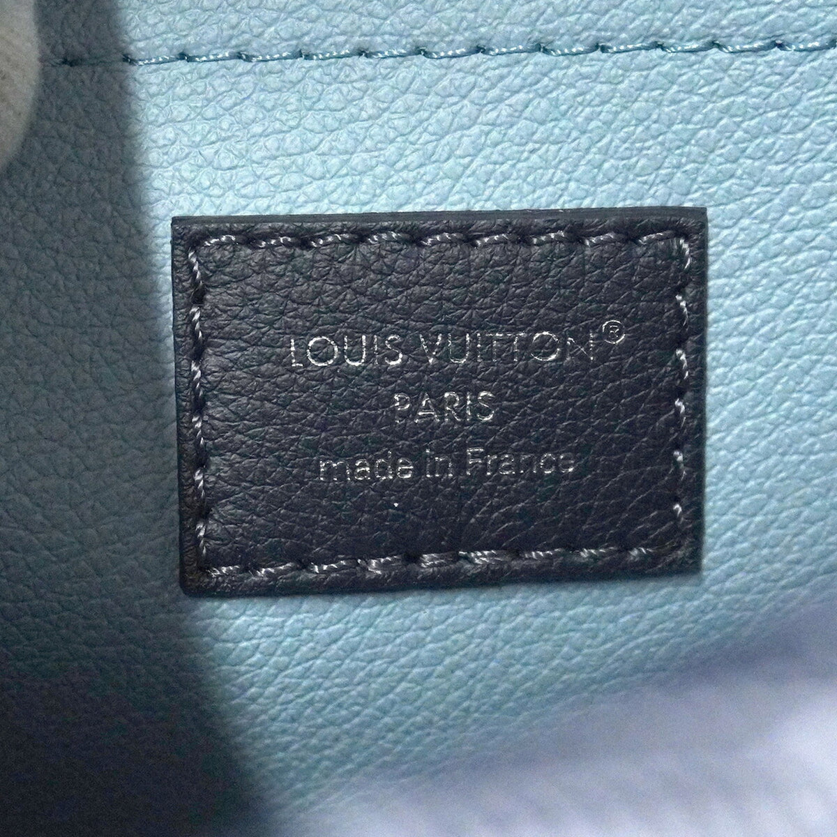 Louis Vuitton Navy Handbag (Pre-Owned)