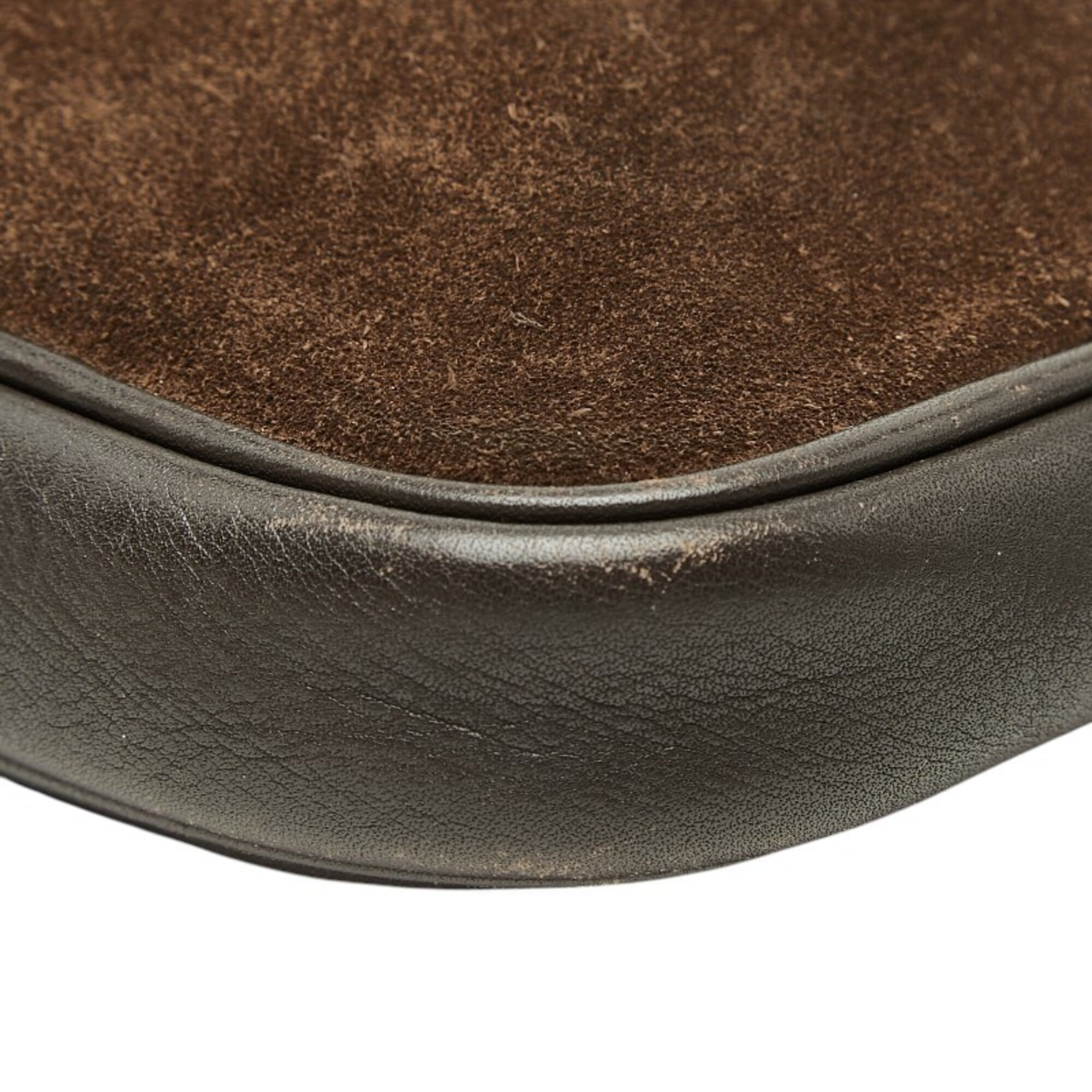 Loewe Brown Leather Suede Shoulder Bag (Pre-Owned)