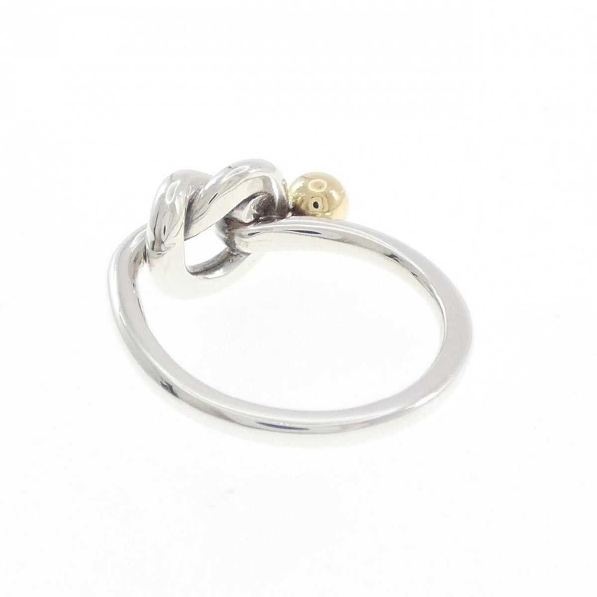 Tiffany Yellow Gold (18K) Silver 925 Band Ring (Pre-Owned)