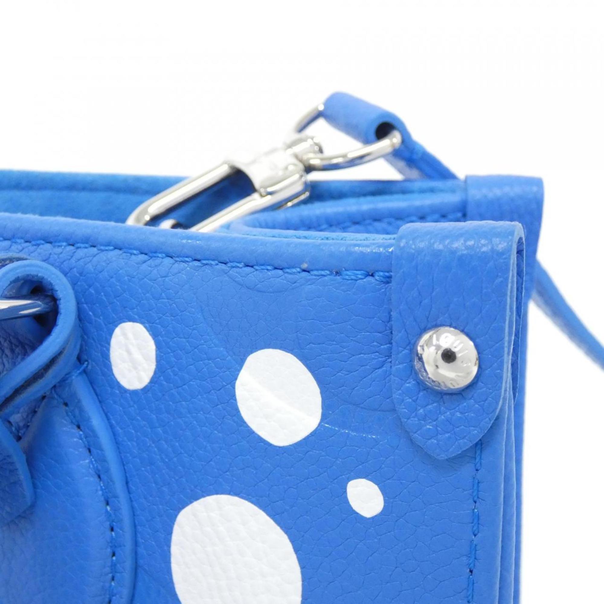 Louis Vuitton Monogram Empreinte Blue Leather Tote Bag (Pre-Owned)