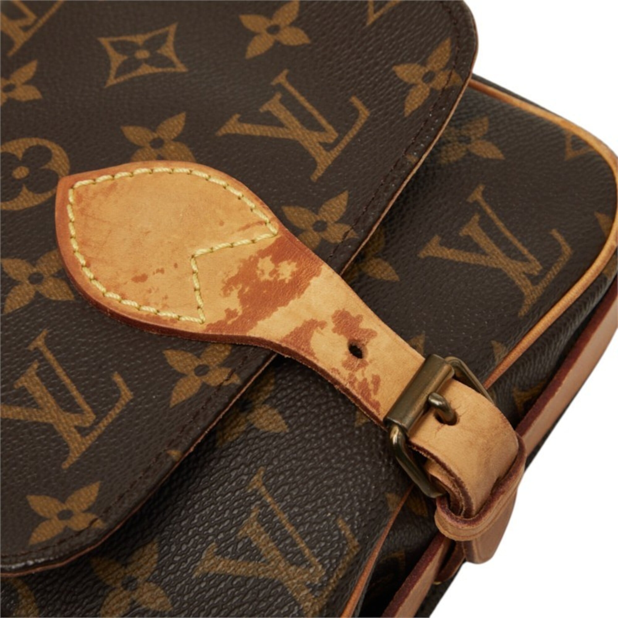 Louis Vuitton Brown Monogram Pvc Leather Shoulder Bag (Pre-Owned)