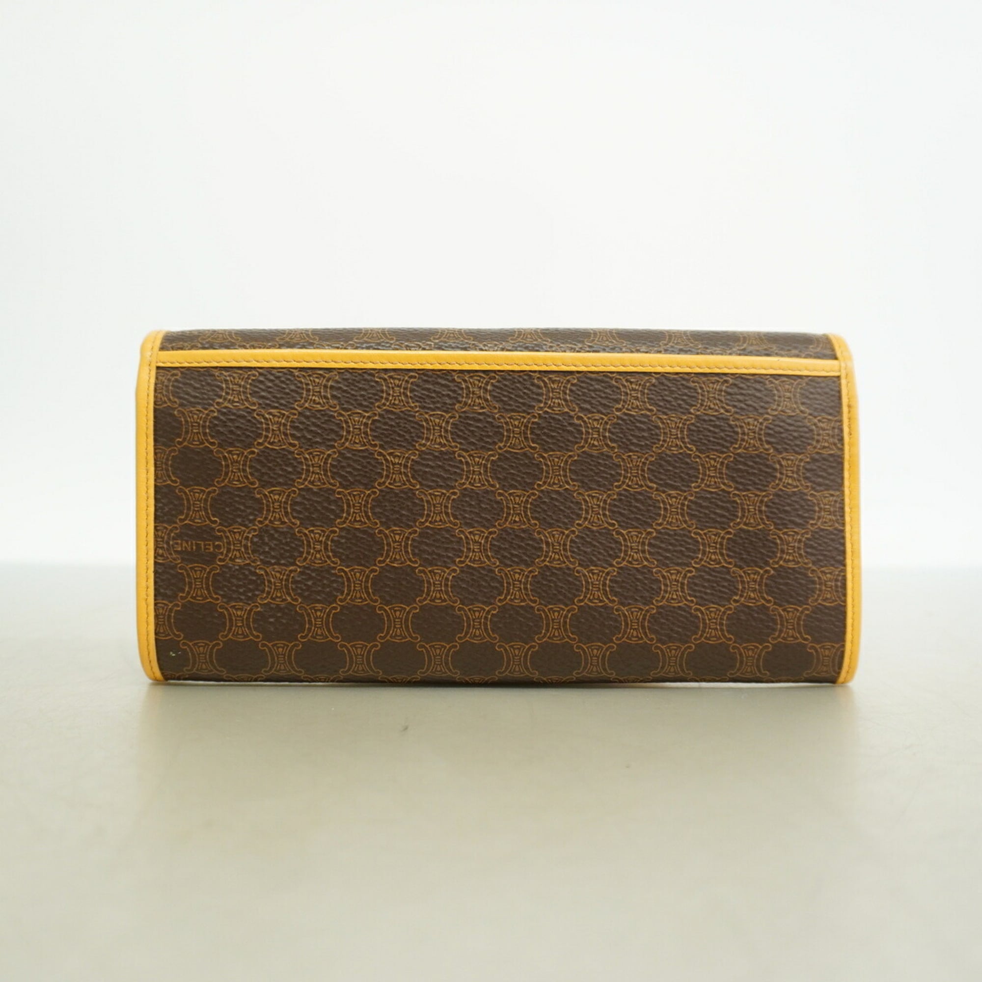 Celine Brown Pvc Long Wallet (Bi-Fold) (Pre-Owned)