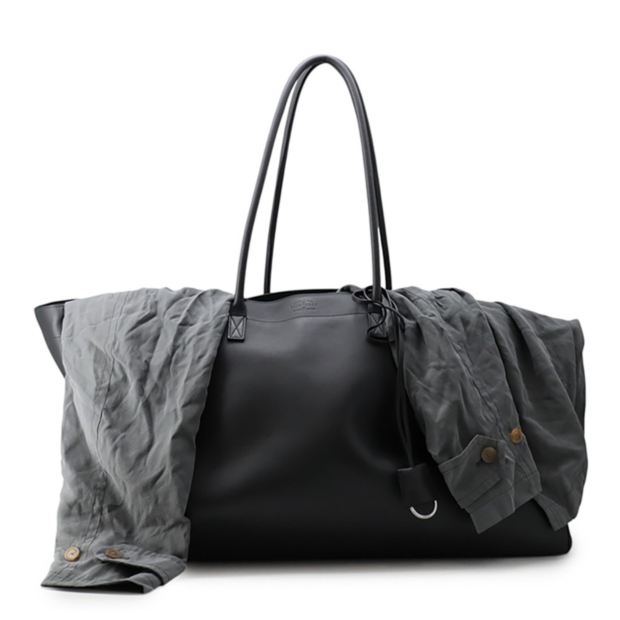 Balenciaga Gray Leather Tote Bag (Pre-Owned)